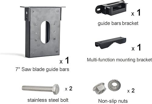 Miniatura 2 de Soporte multiusos para motosierra, adecuado para la mayoría de tamaños de motosierras, kit universal de transporte de motosierra para tractores,