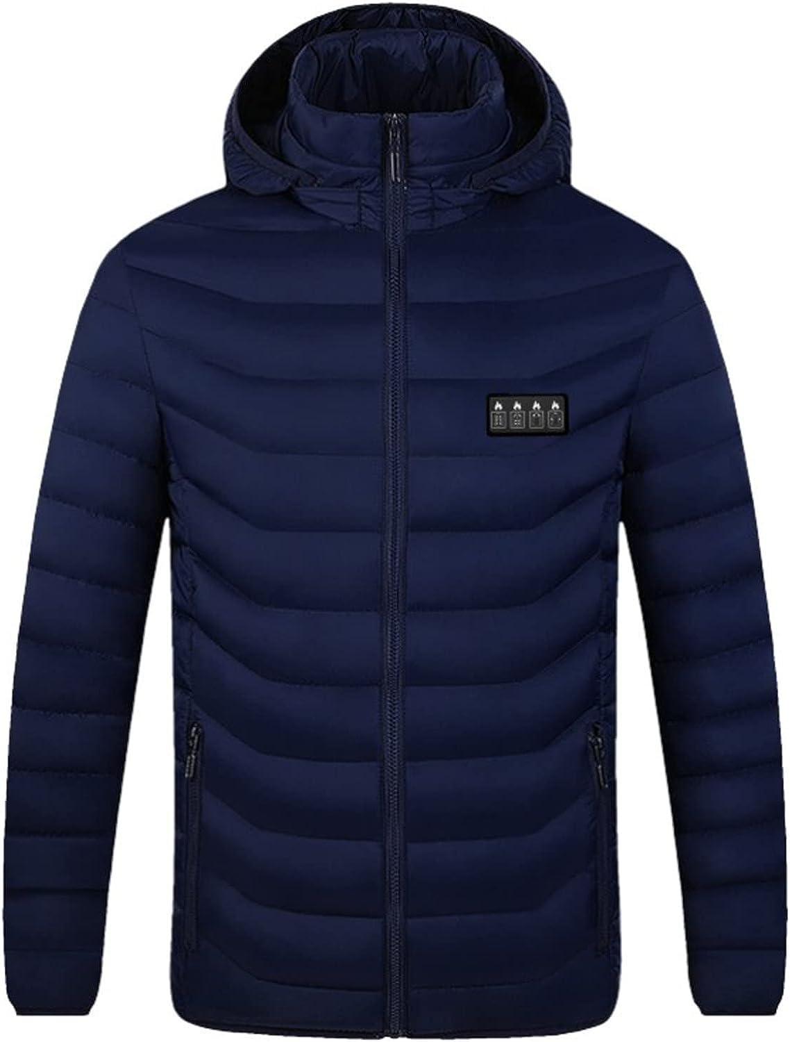 Giacca Riscaldata per Uomo e Donna, USB 19 Zone di Riscaldato Gilet Riscaldante Elettrico Cappotti con Cappuccio, Gilet Caldo Invernale per Sci all'aperto Moto Escursioni in Campeggio
