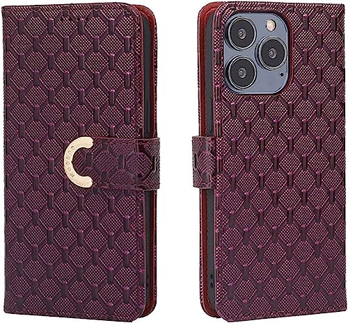 Housse portefeuille iPhone 14 Pro violette pour simplifier vos sorties