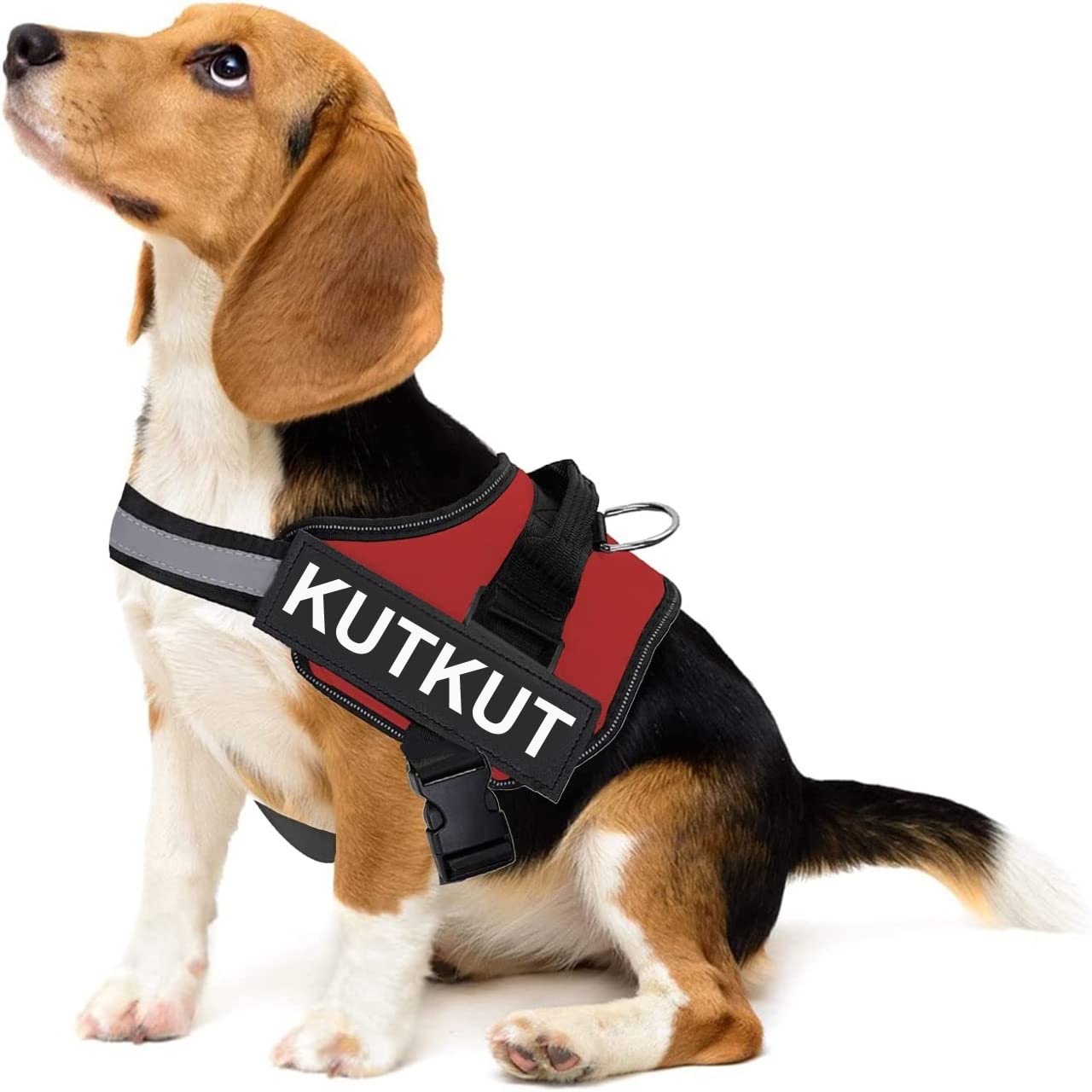 PETANGEL Over Head Dog Vest Harness, Easy On and Off Pet Harness, 2022 Reflective Breathable and Easy Adjust Pet Halters with Nylon Handle for Large Dogs (Size: XL, Adjustable Chest: 70cm - 93cm) (B0BMQRQB4F) Amazon Price History, Amazon Price Tracker