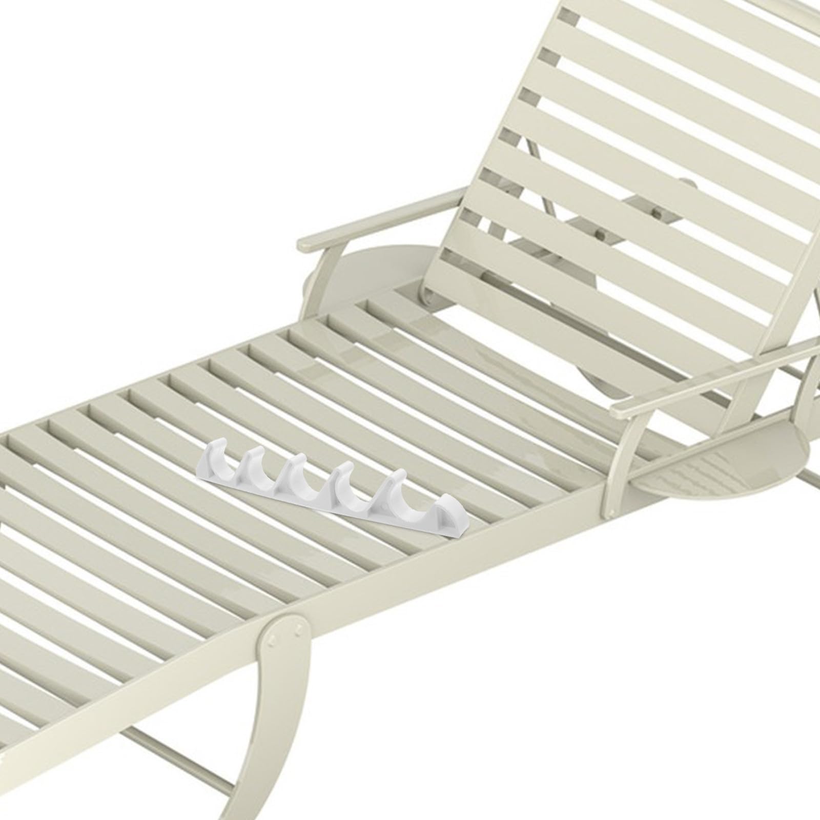 8 Soportes de Ajuste para Sillones Plegables de Exterior Hebilla de Nylon de 5 Posiciones para Actividades al Aire Libre y Camping