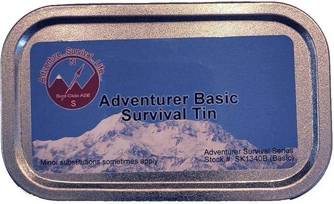Best Glide ASE Adventurer Basic Survival Tin