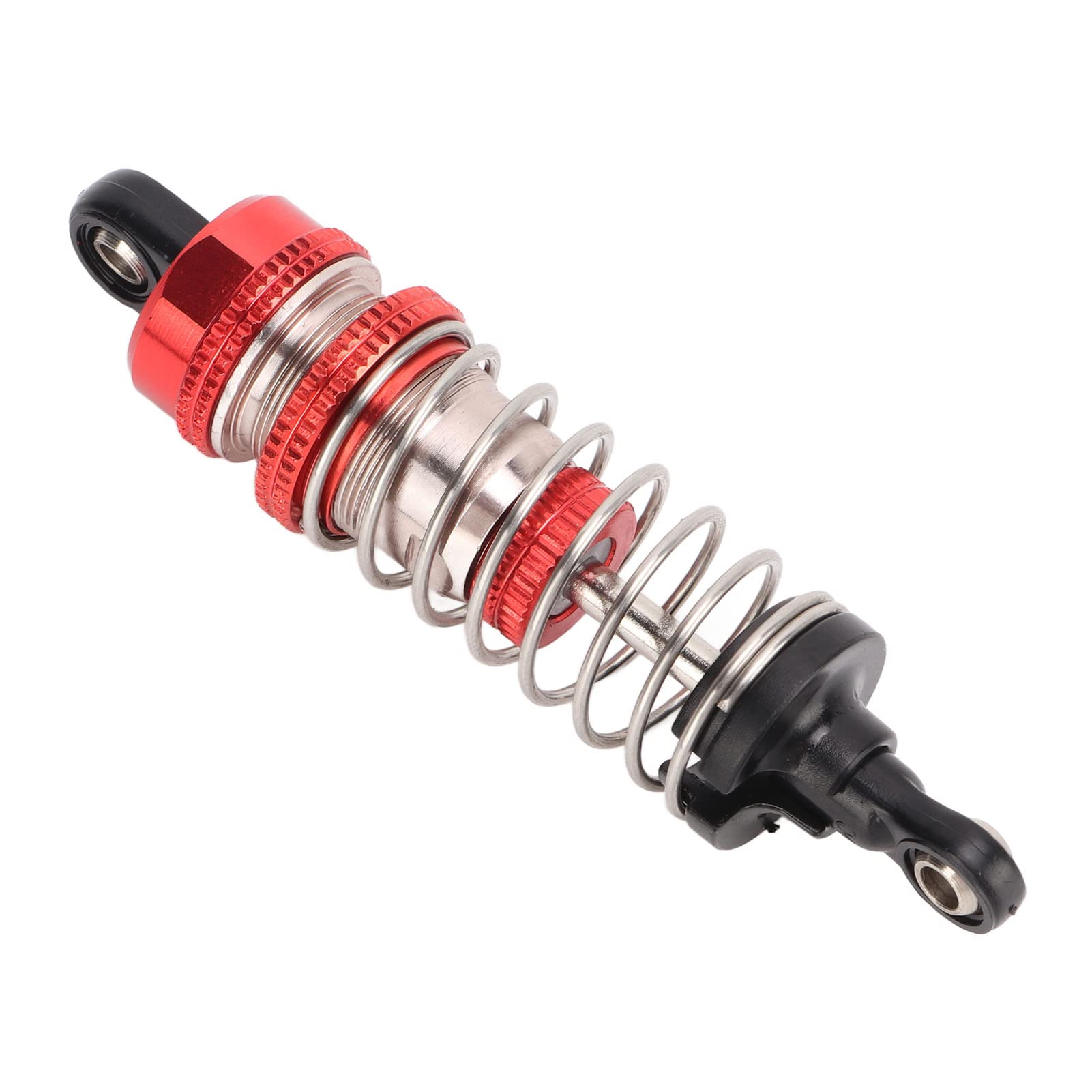 Funien RC Spring Damper Metal Front for Wltoys 144001 144002 144010 RC Cars, Sturdy and Sturdy Aluminum Alloy, Good Shock Absorption, Stable Driving, Update Part with Excellent