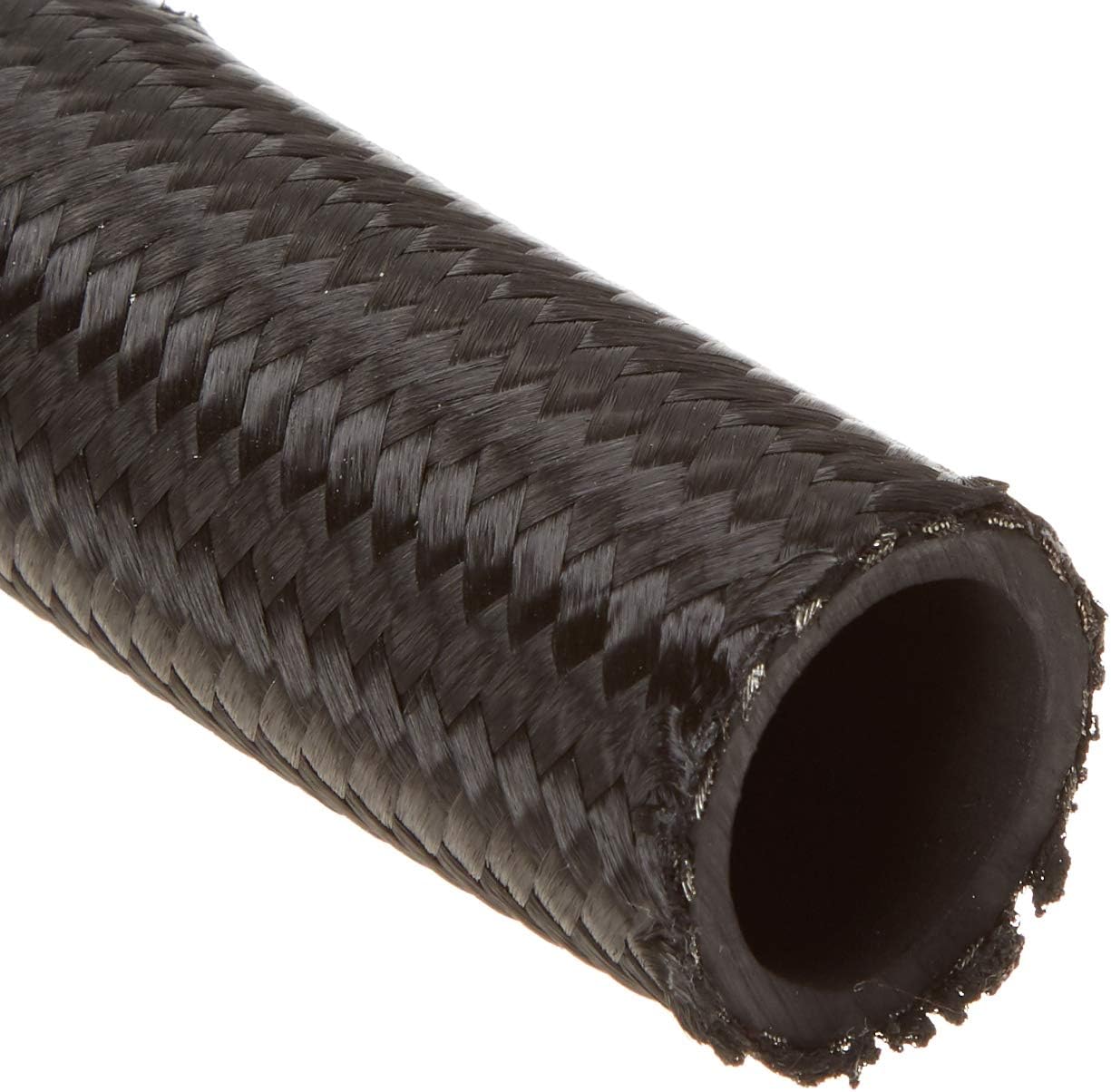 Vibrant Performance 5ft Roll -16 Black Nylon Braided Flex Hose