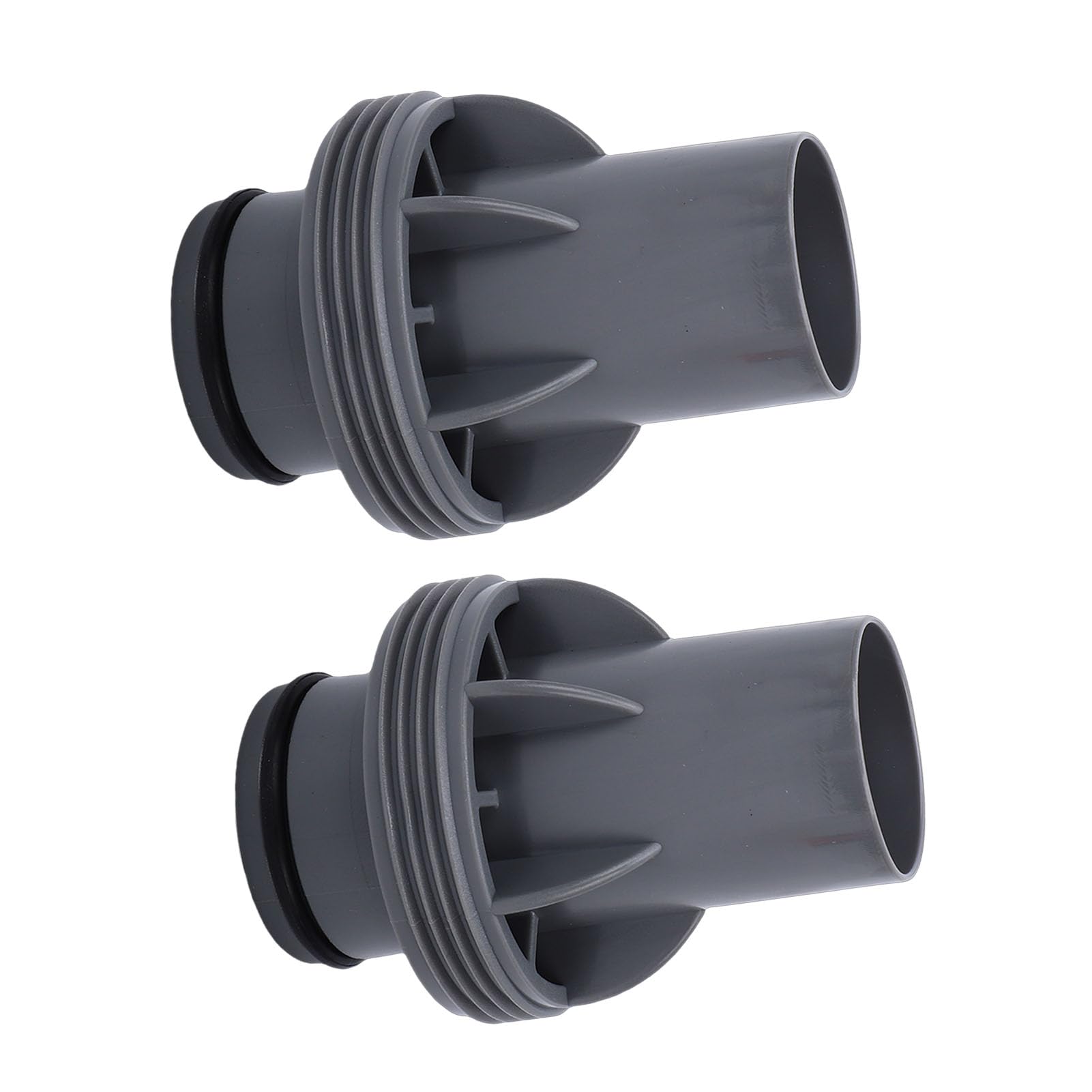 TOPINCN 2 szt. Adapter Węża Basenowego Złącze Węża Basenowego Adapter Pompy z Filtrem Basenowym z wbudowaną uszczelką do połączeń Wlotowych i Wylotowych 1,5 Cala