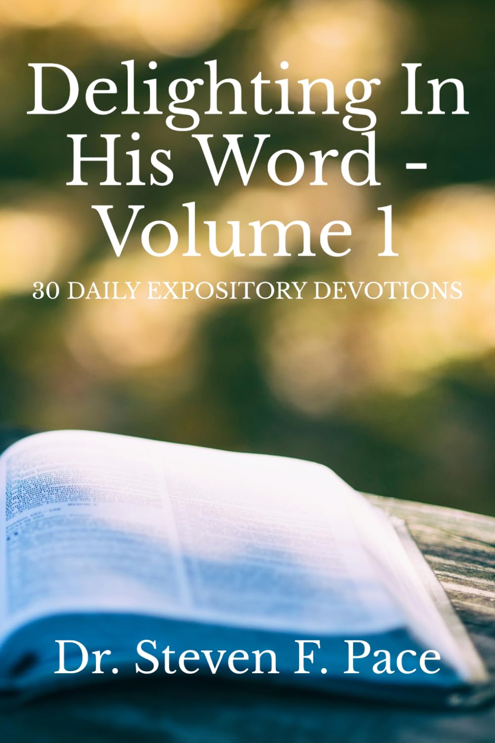 Delighting in His Word - Volume 1: 30 Daily Expository Devotions (The Delighting in His Word Devotional Series)