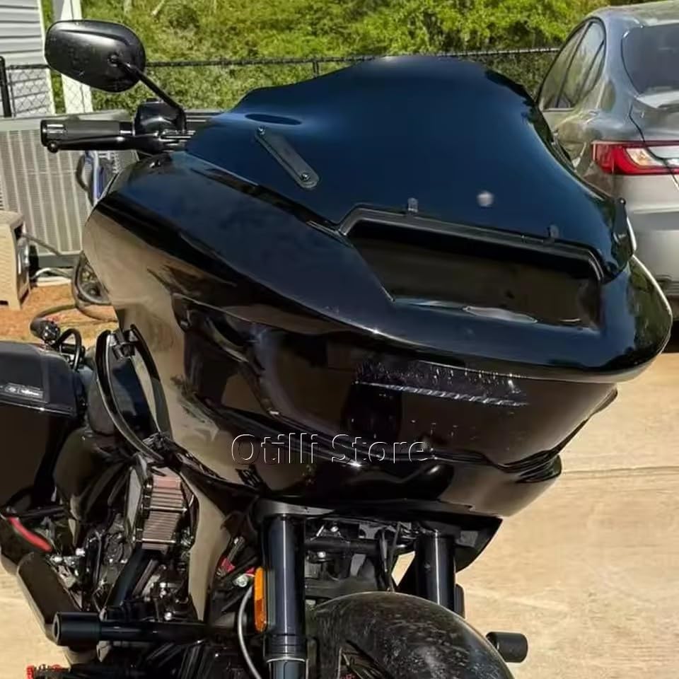 for CVO Road Glide FLTRXSE ST FLTRX 2024 New Headlight Cover Headlamp Protector Guard Fairing Motorcycle Accessories 1 (Purple)