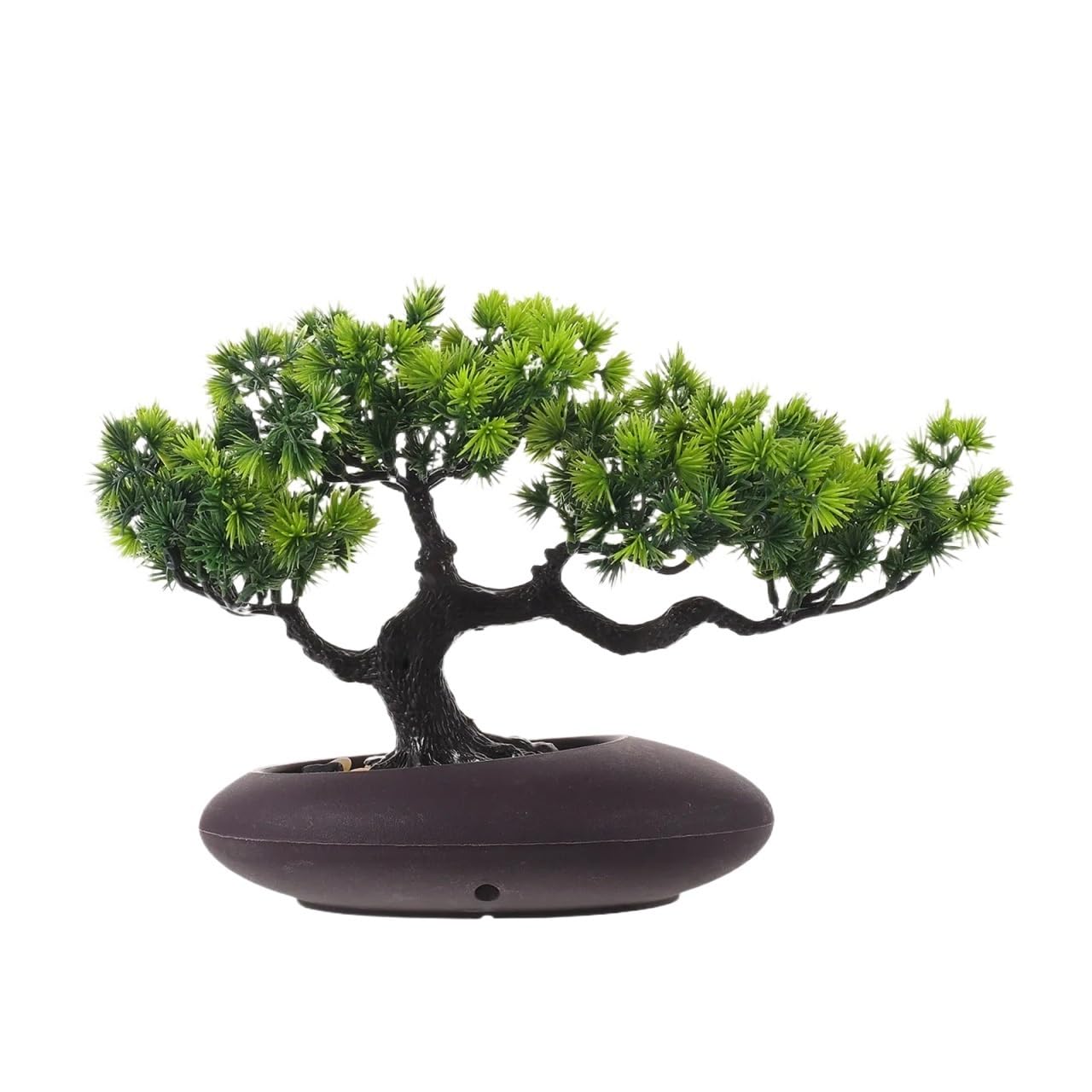 MZSKLW Small Artificial Plants Fake Trees Realistic Faux Pine In Pot