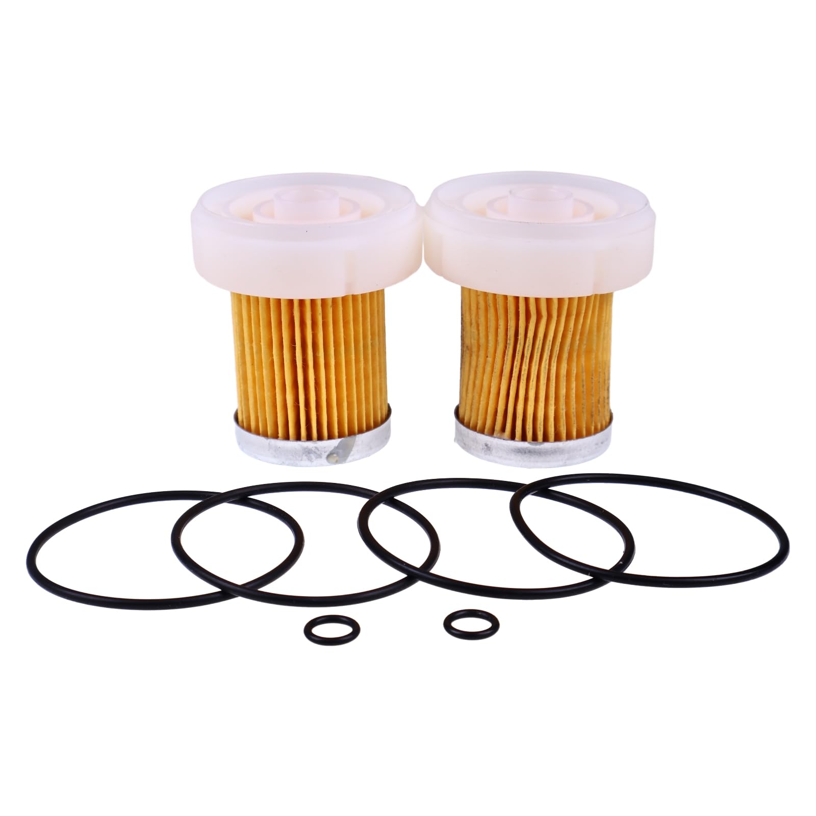 ZTUOAUMA 2X Fuel Filter 6A320-59930 PF9911 31A62-00317 with O-Rings 6A320-59950 6A320-59940 for Kubota B Series, M Series, RTV Series, M Series Mahindra 2216 2415 2516 3316