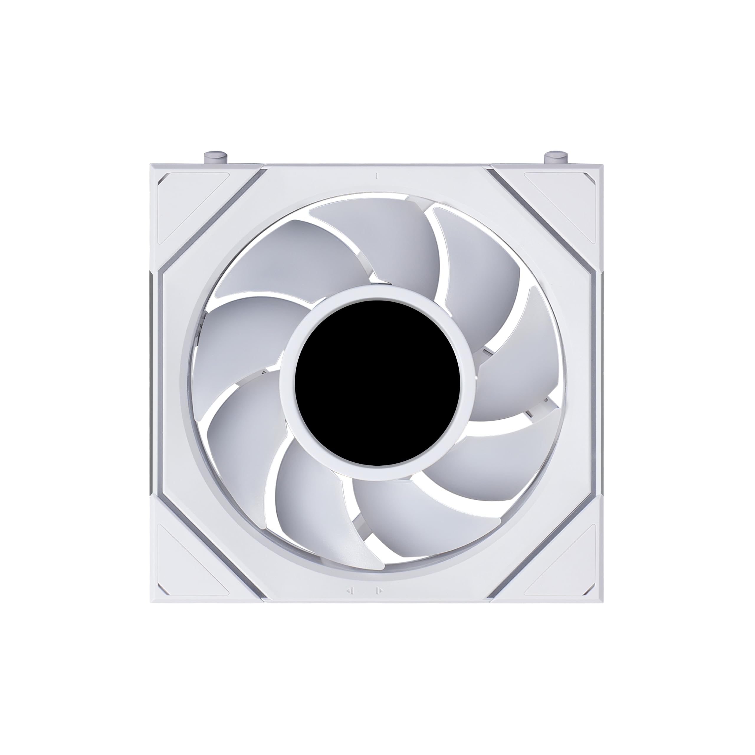 Lian Li UNI Fan SL-INF LCD Flex Ventola ARGB con lama normale da 120 mm (non retromarcia), confezione singola, specchio infinito, controller non incluso, bianco (12SLIND1F1W)