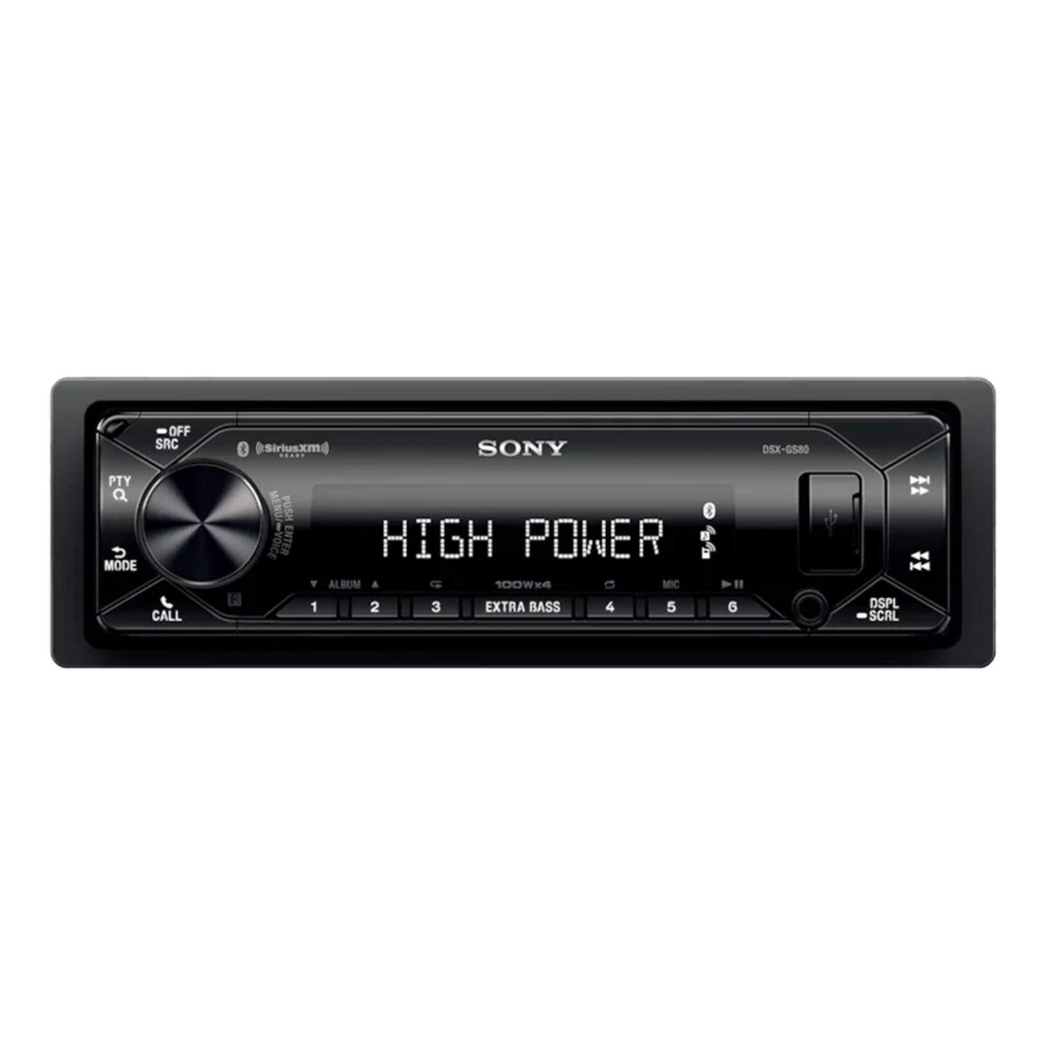 Sony DSX-GS80 GS Series High Power 45W X 4 Rms Digital Media