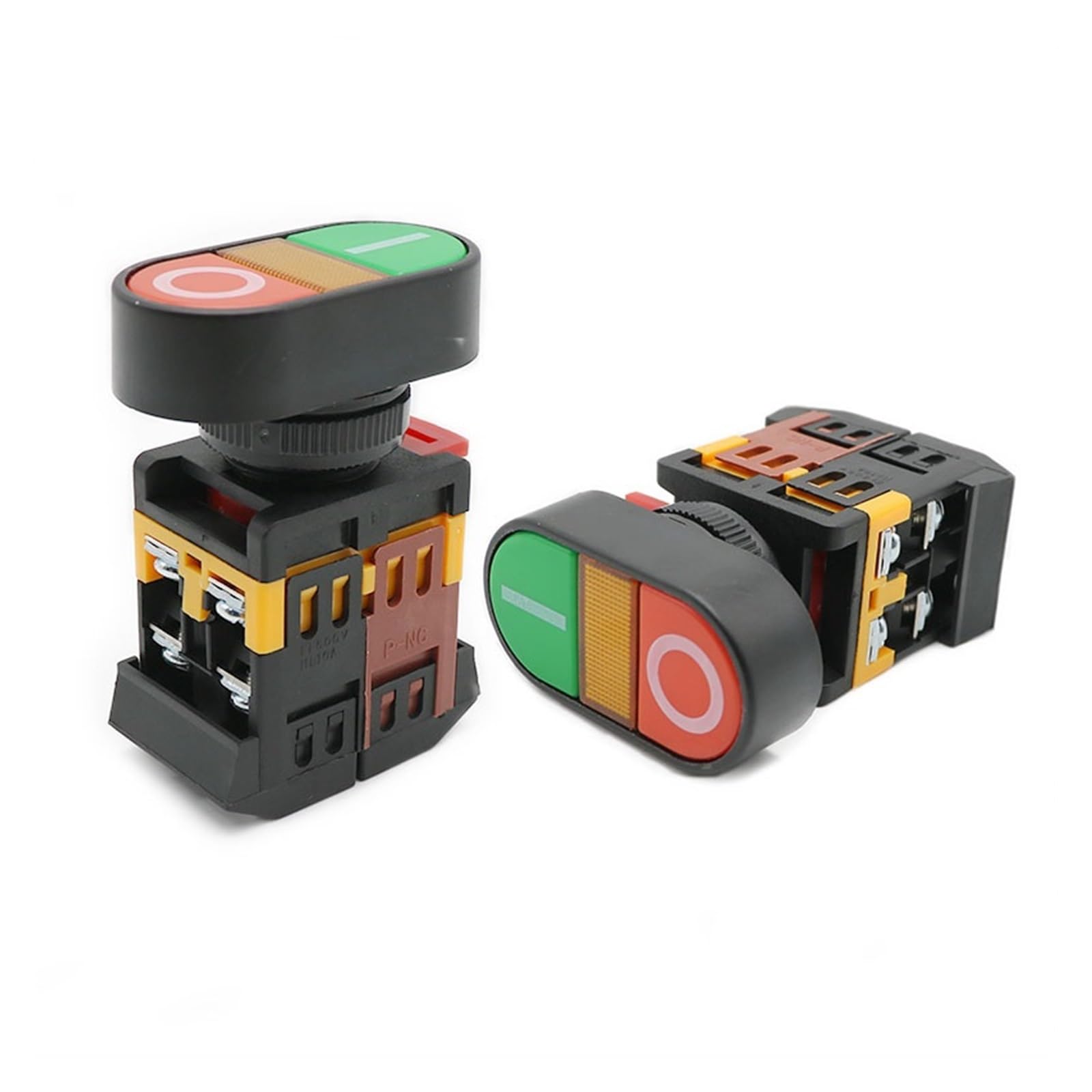 Interrupteur double tête APBB pour commande d'atelier 22mm 24V - 7