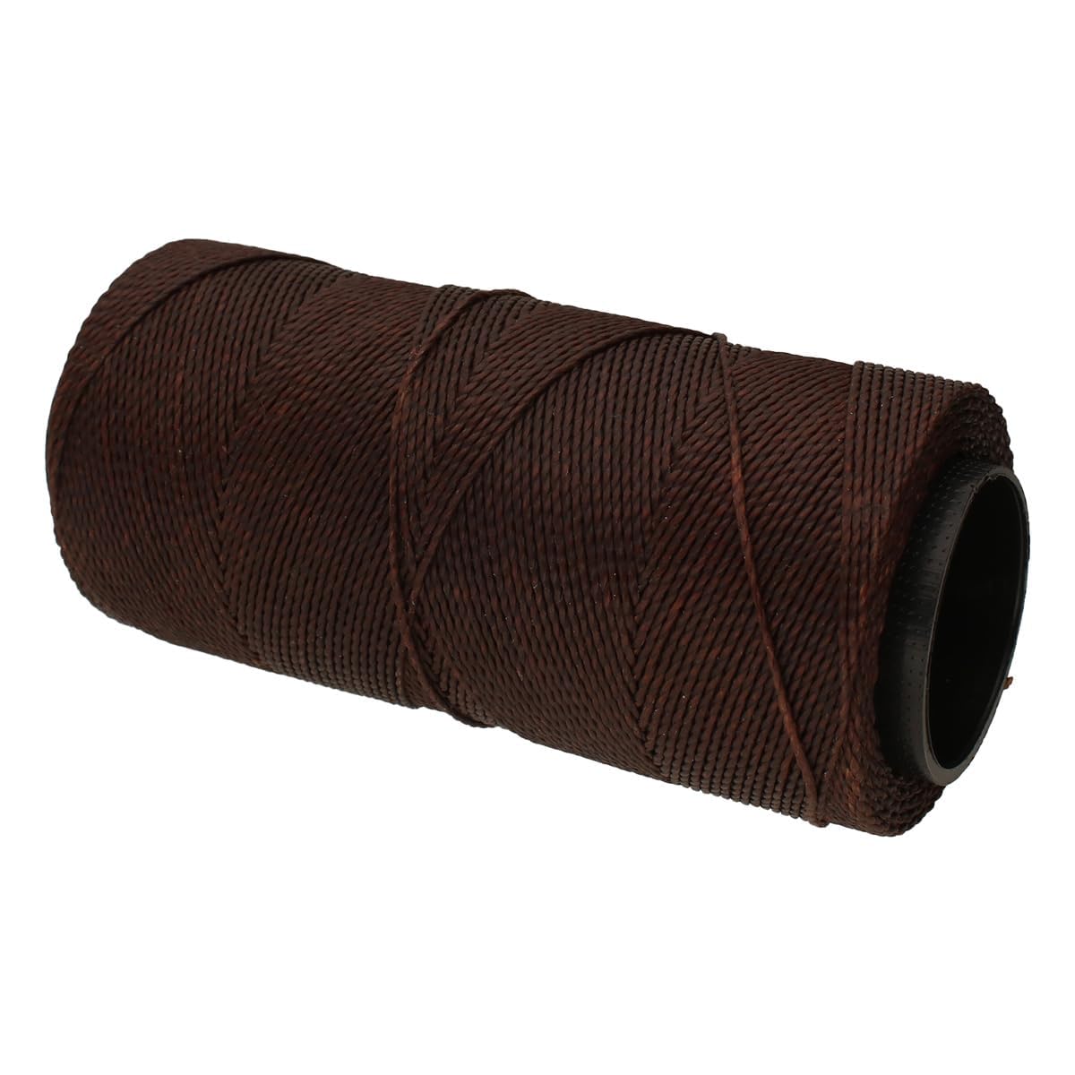 The Beadsmith Węzeł woskowany sznurek poliestrowy, średnica 1 mm, szpula 144 metrów (472 stóp) (cedar Brown)