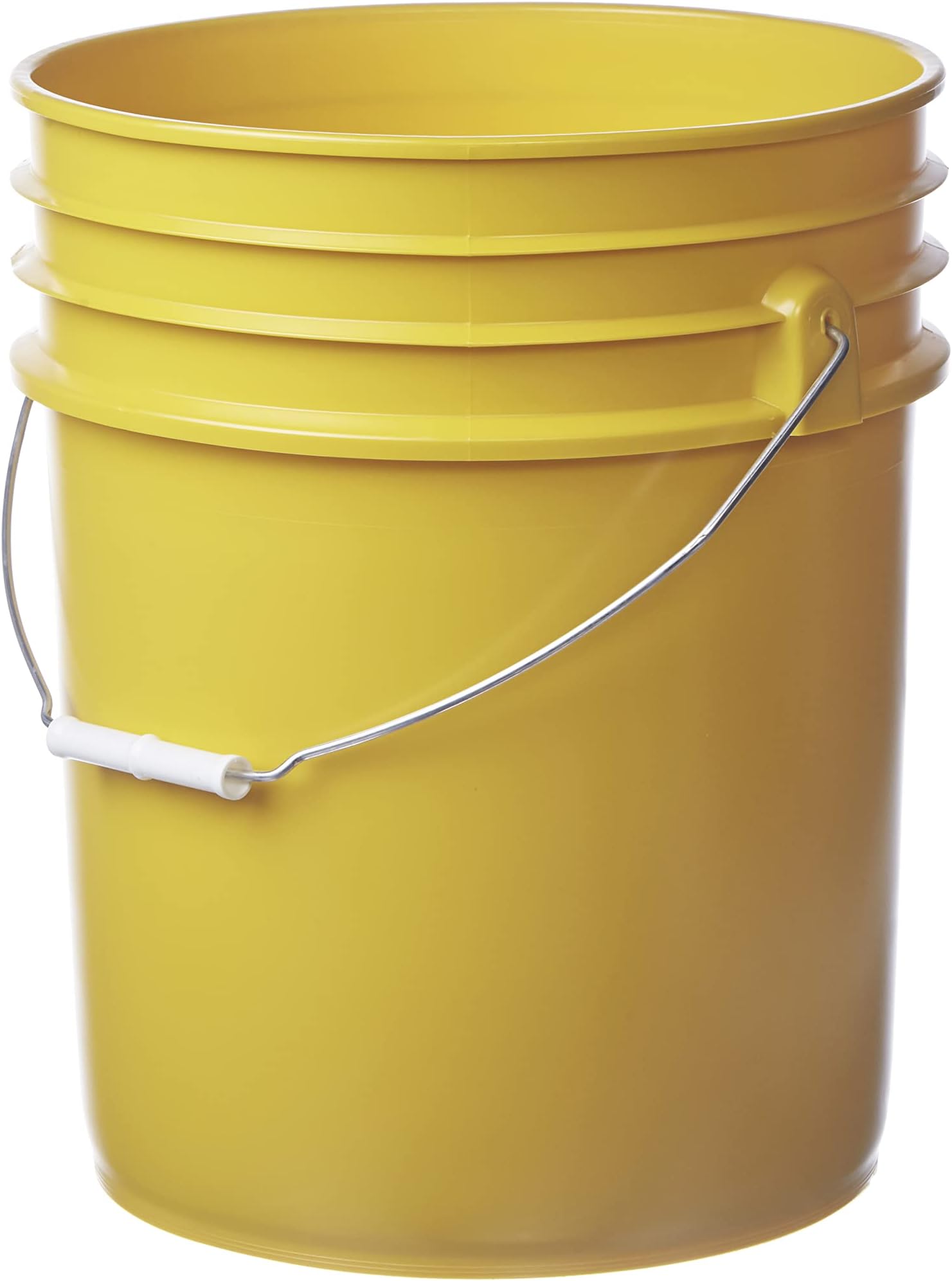 Letica 5 Gallon HDPE Bucket, Yellow