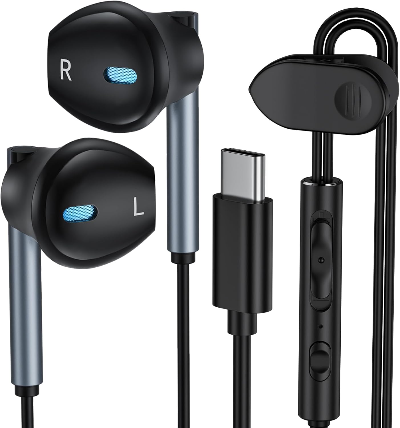 Samsung Earbuds Wired USB C for Galaxy S25 S24 Ultra/S24 FE/S23/S22/S21/S20,Type C Wired Headphones with Microphone Earphones for iPhone 16/16 Pro/16 Pro Max/16 Plus/15,iPad Pro,Pixel 9 8 7,One Plus9 Samsung Earbuds Wired USB C for Galaxy S25 S24 Ultra/S24 FE/S23/S22/S21/S20,Type C Wired Headphones with Microphone Earphones for iPhone 16/16 Pro/16 Pro Max/16 Plus/15,iPad Pro,Pixel 9 8 7,One Plus9