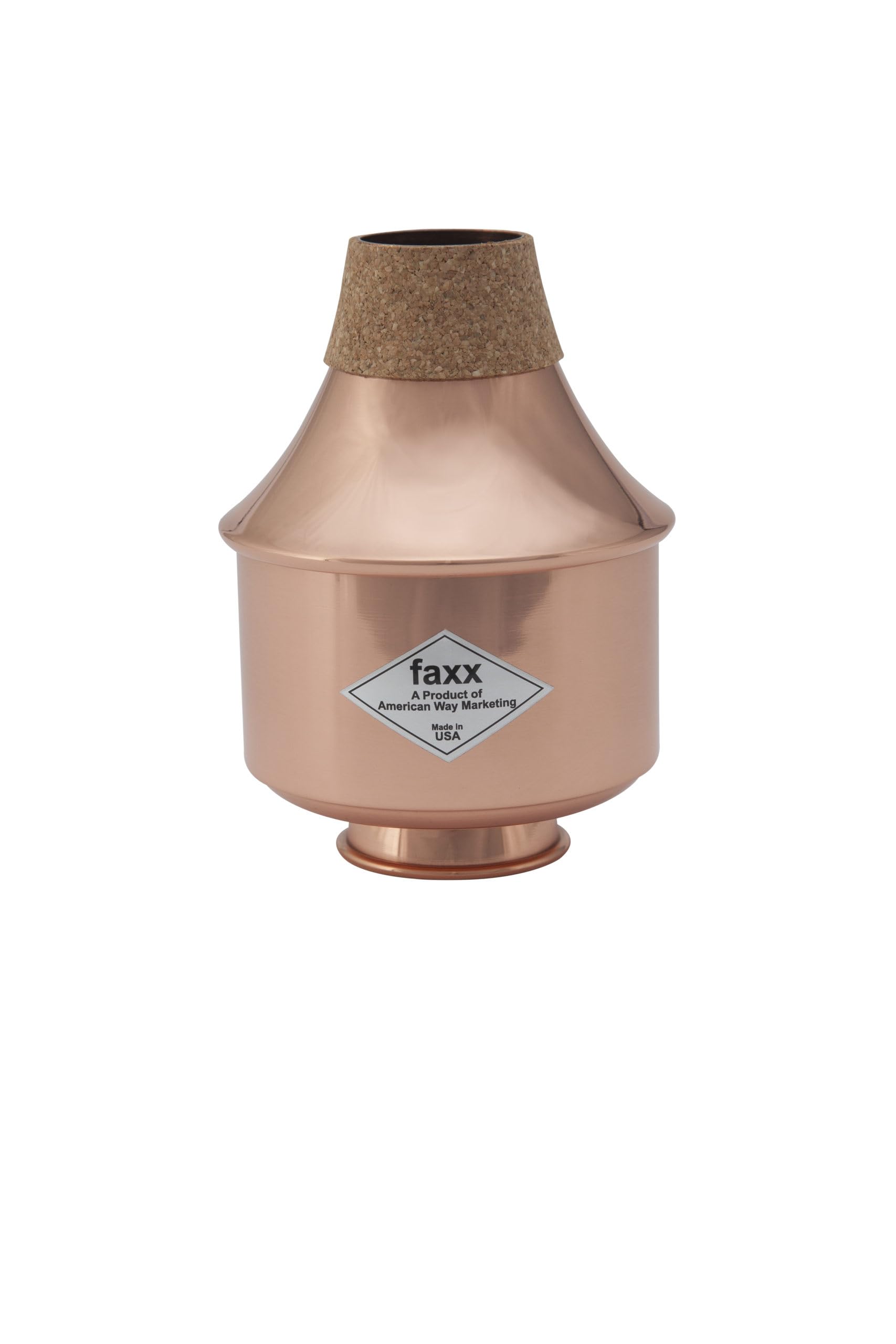 Faxx Mutes FTM 121 - Sordina para instrumento de viento metal para trompeta de cobre (wah)