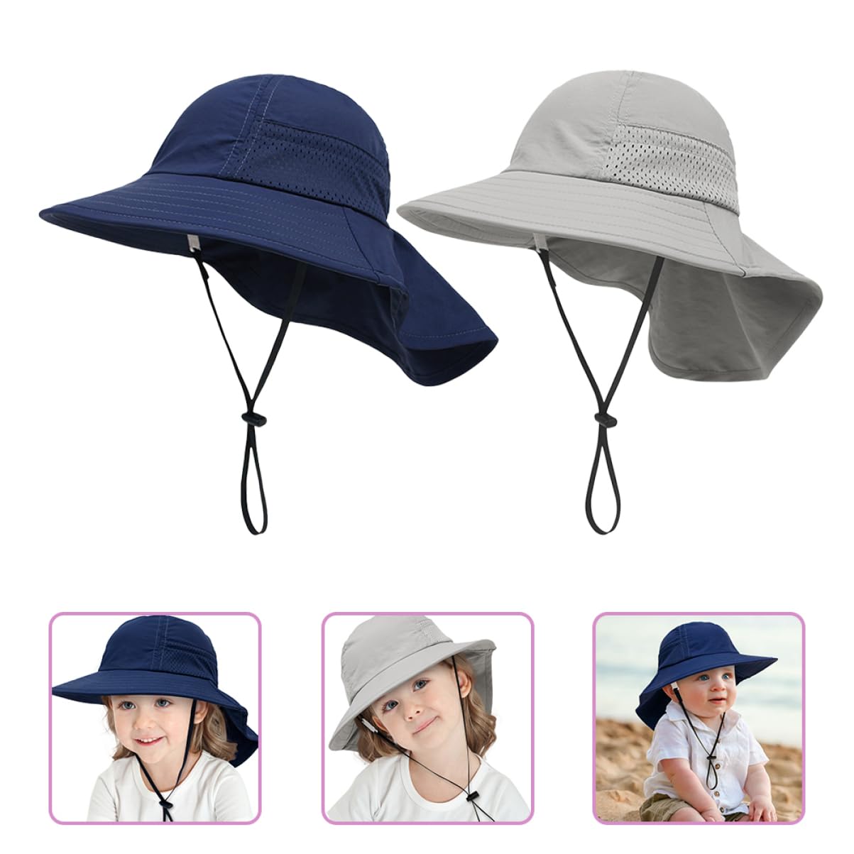 PACKOVE Cappello da Spiaggia Cappello da Cappelli per Cappello da Esterno per Cappello da Traspirante Cappelli da Spiaggia Cotone
