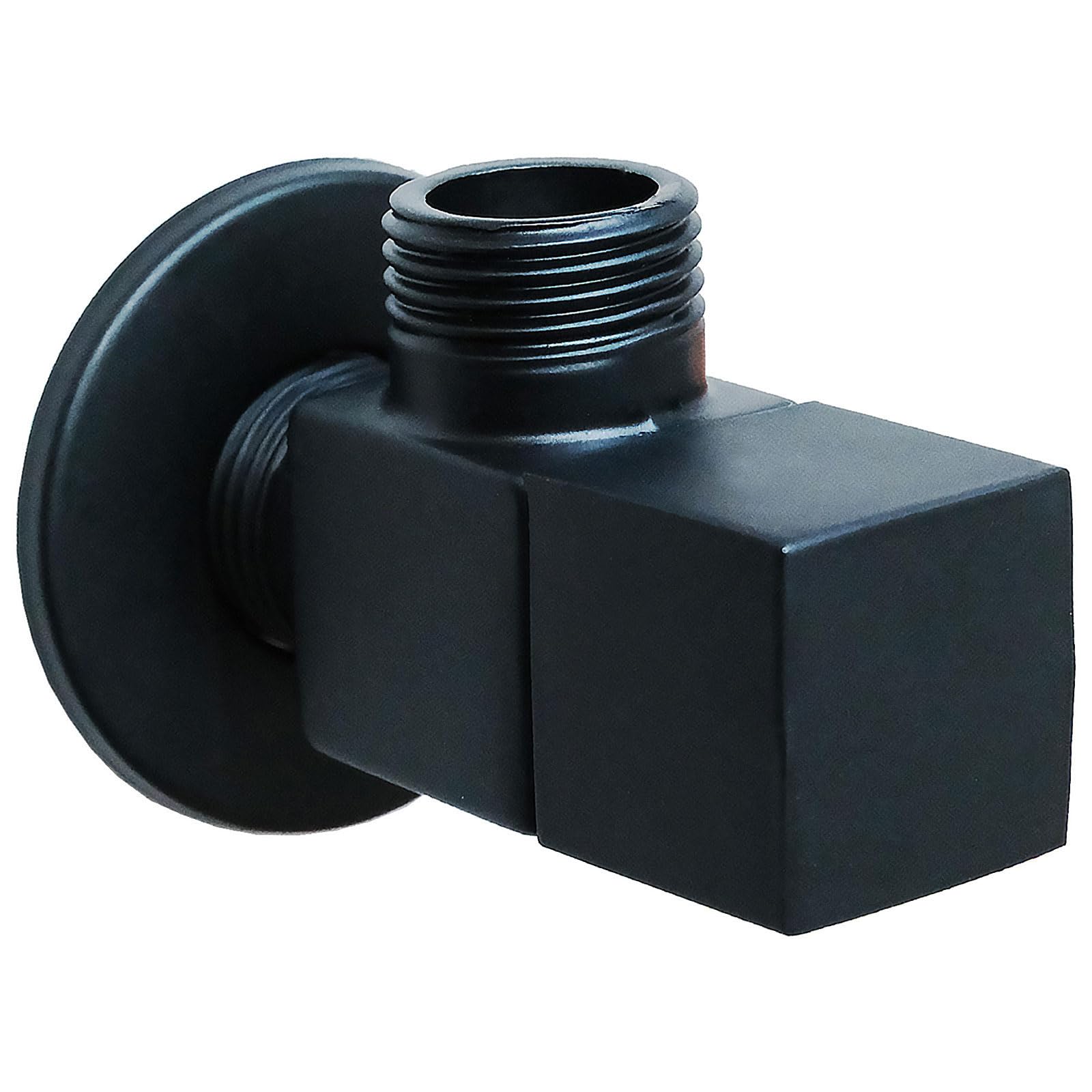 Angle Valve G1/2" Shut Off Valve Square Water Control Valve,Faucet Valve For Bathroom Toilet Bidet Shower Triangle Valve