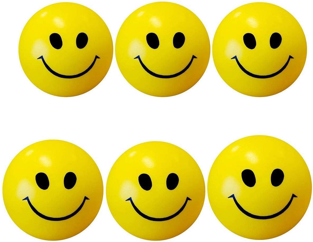 Vankab Smiley face Squeeze Balls for Kids and Adults for Stress Relief and Playing (6) (B09SL5JSZZ) Amazon Price History, Amazon Price Tracker