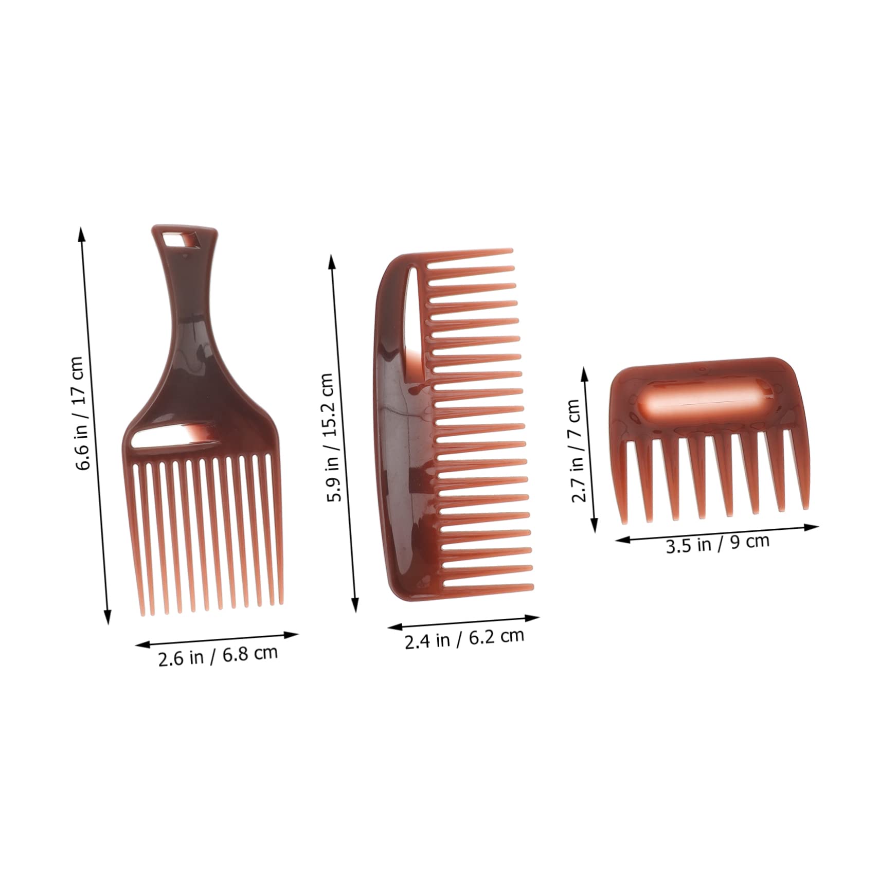 Baluue 12stücke Teiliges Set Zahnkämmen Für Haarstyling Und Friseursalons Ergonomisch Antistatisch Für Und Für Haartypen