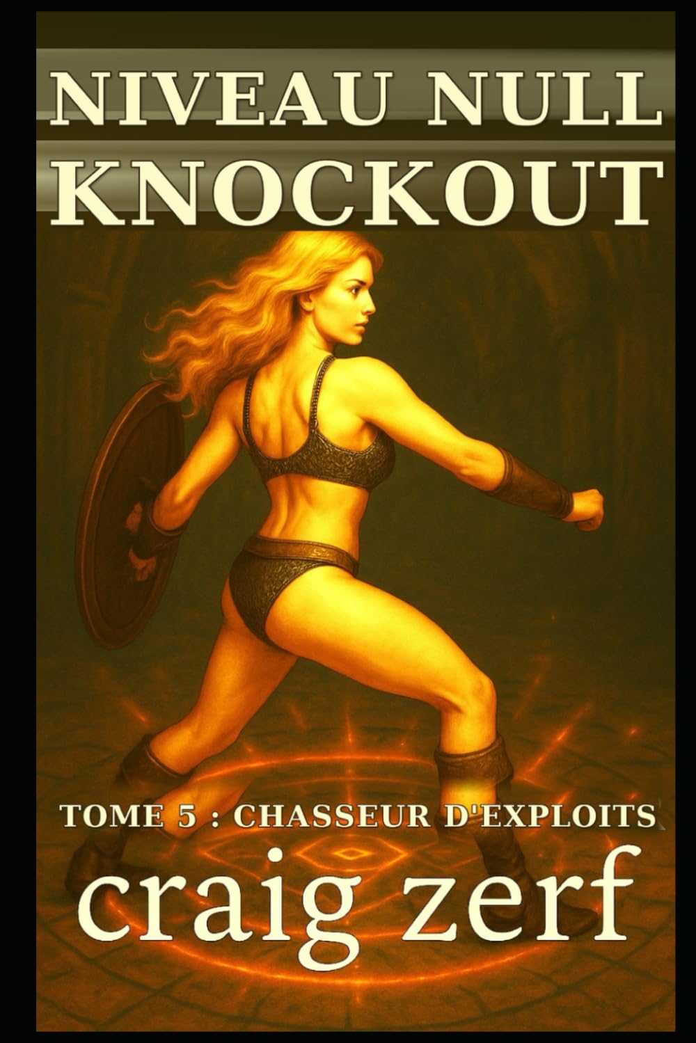 NIVEAU NULL KNOCKOUT Tome 5 : CHASSEUR D'EXPLOITS: Un jeu de combat dans des donjons LitRPG avec une héroïne de niveau zéro, surpuissante et qui frappe tout ce qui bouge.