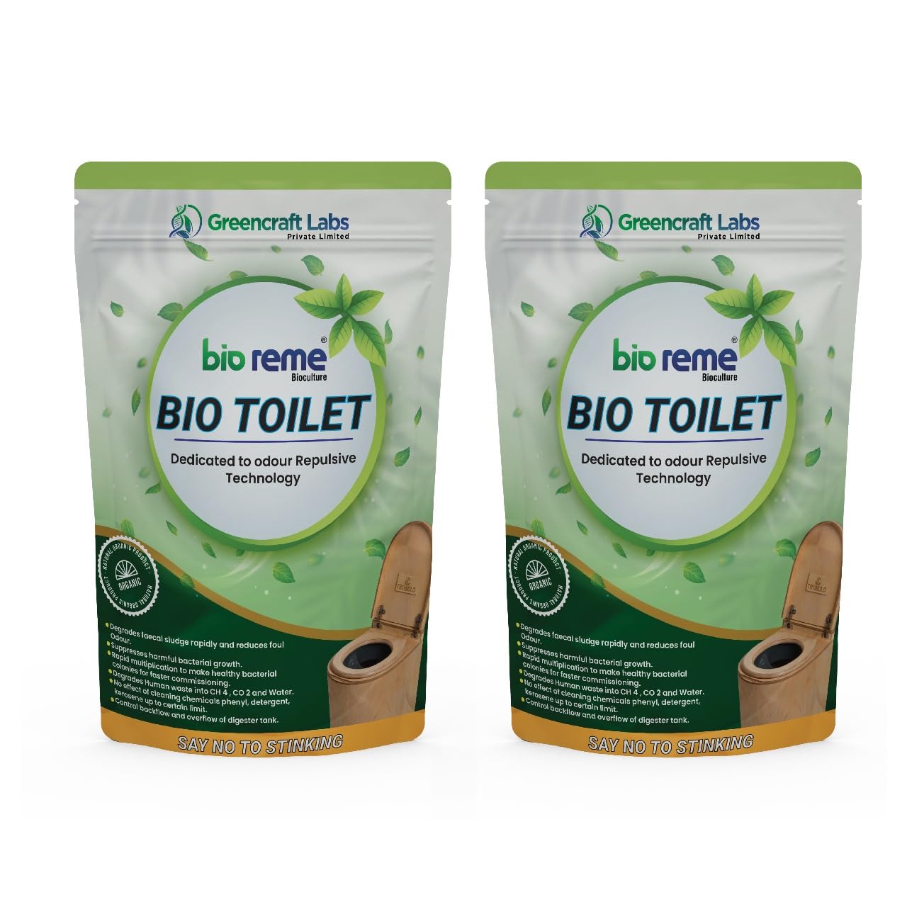 Bio Reme Biotoilet Cleaner Breaks Down Waste & Eliminates Odors Pack of 2 (1KG) (B0D5LZCYMV) Amazon Price History, Amazon Price Tracker