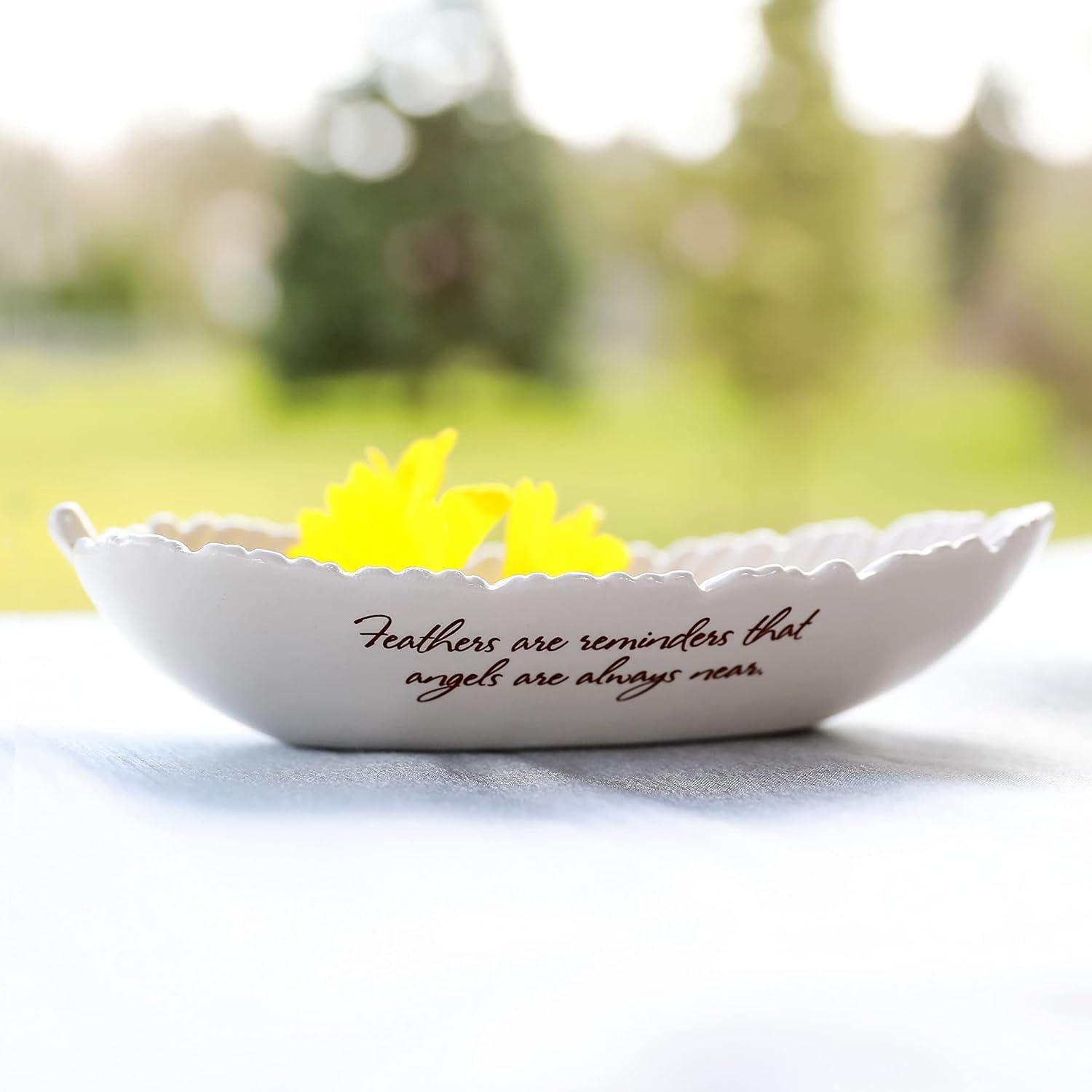 Sympathy Gift, Feather Sympathy Gift - Feathers Are Reminders That Angels Are Always Near - Image 7