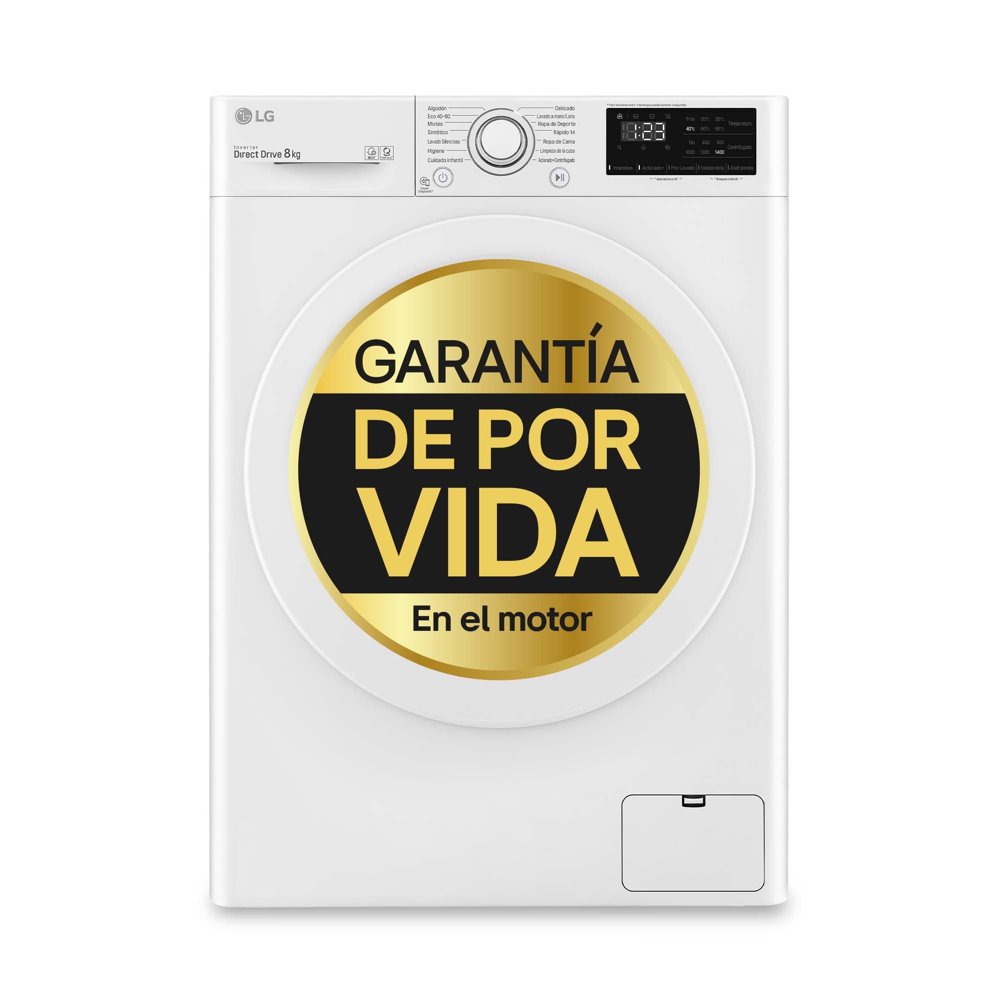 LG F1P1CY2T - Lavadora Inverter direct Drive, 17 kg, A++, 1100 rpm, serie XXX, color inox antihuellas — view 29