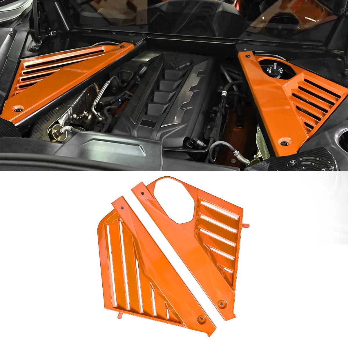 Amazon.co.jp: BILLFARO シルバー ペア エンジンカバー プロテクター