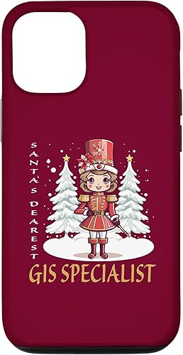 iPhone 14 GIS Specialist Christmas Classic Female Nutcracker Case