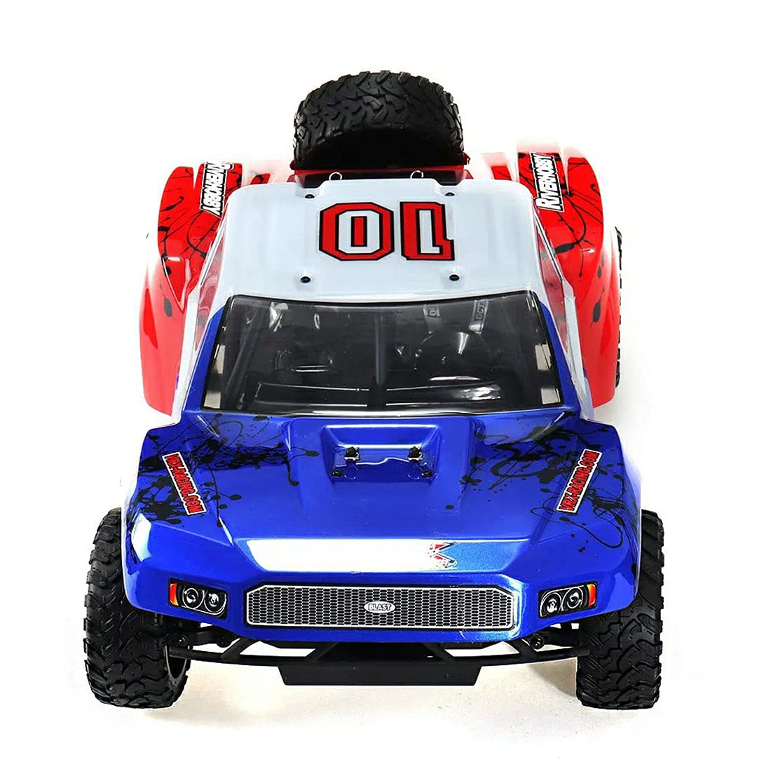 Force.18CXP silnik Nitro Off-Road RC Car, 1:10 2,4G pilot zdalnego sterowania z szybkim modelem pojazdu do samochodu, ze zbiornikiem paliwa o dużej pojemności 80 cm3, welon