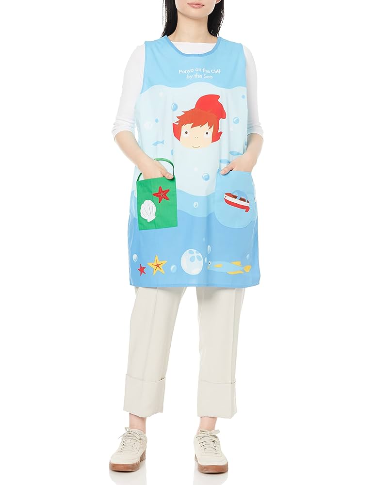 【未使用品】バンダイホビー プロショップ　エプロン ワンピースみたいにすっぽり着られるサロペット風エプロン