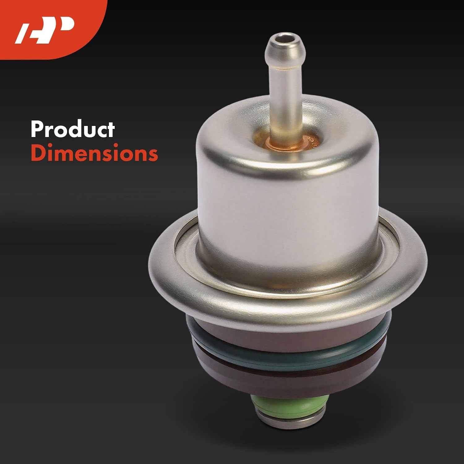 A-Premium Fuel Pressure Regulator Compatible with Ford | for F-150 1999-2003, F-150 Heritage 2004, F-250 F-350 F-450 F-550 E-350 Super Duty, F-53 Motorhome Chassis, Taurus