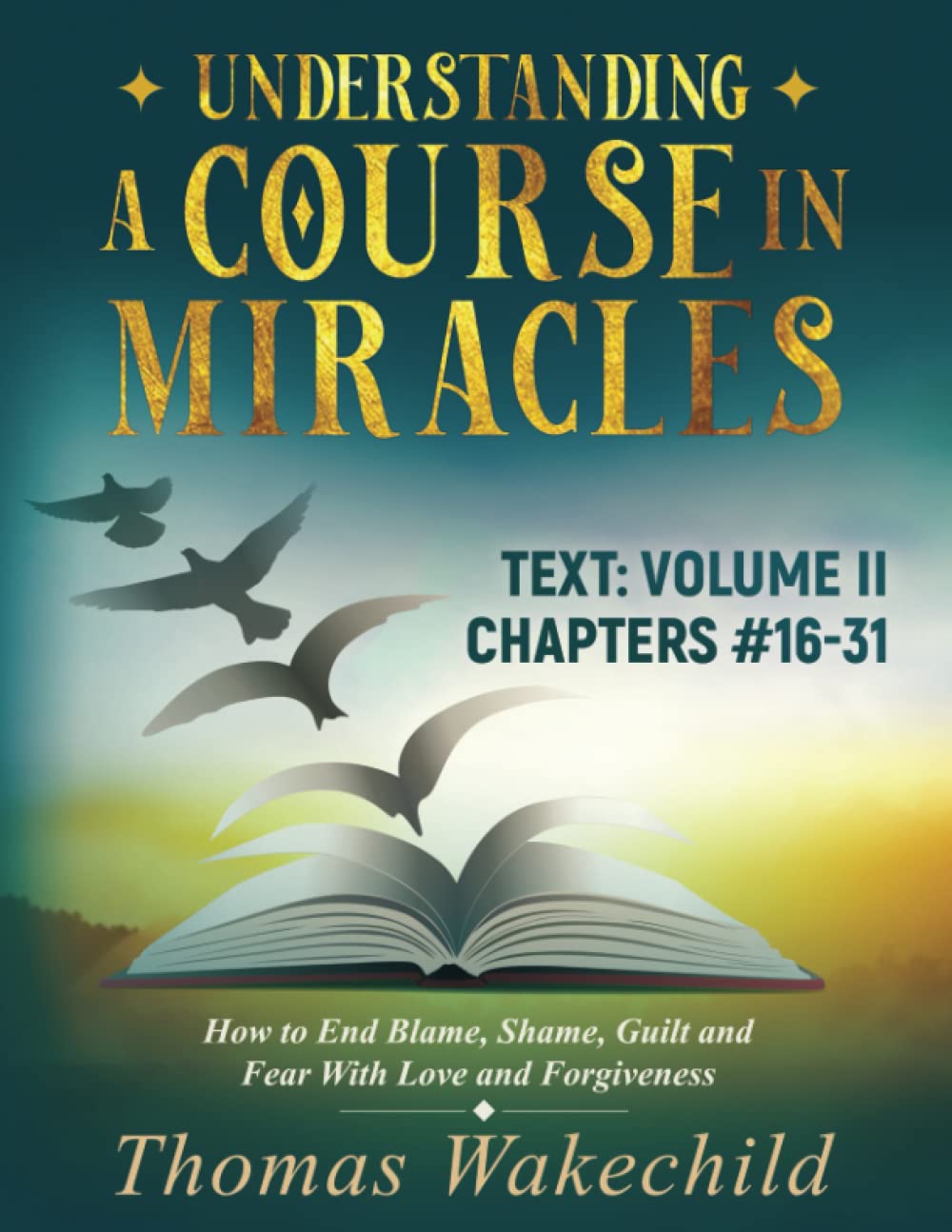 Understanding A Course In Miracles Text: Volume II Chapters 16-31: How to End Blame, Shame, Guilt and Fear With Love and Forgiveness