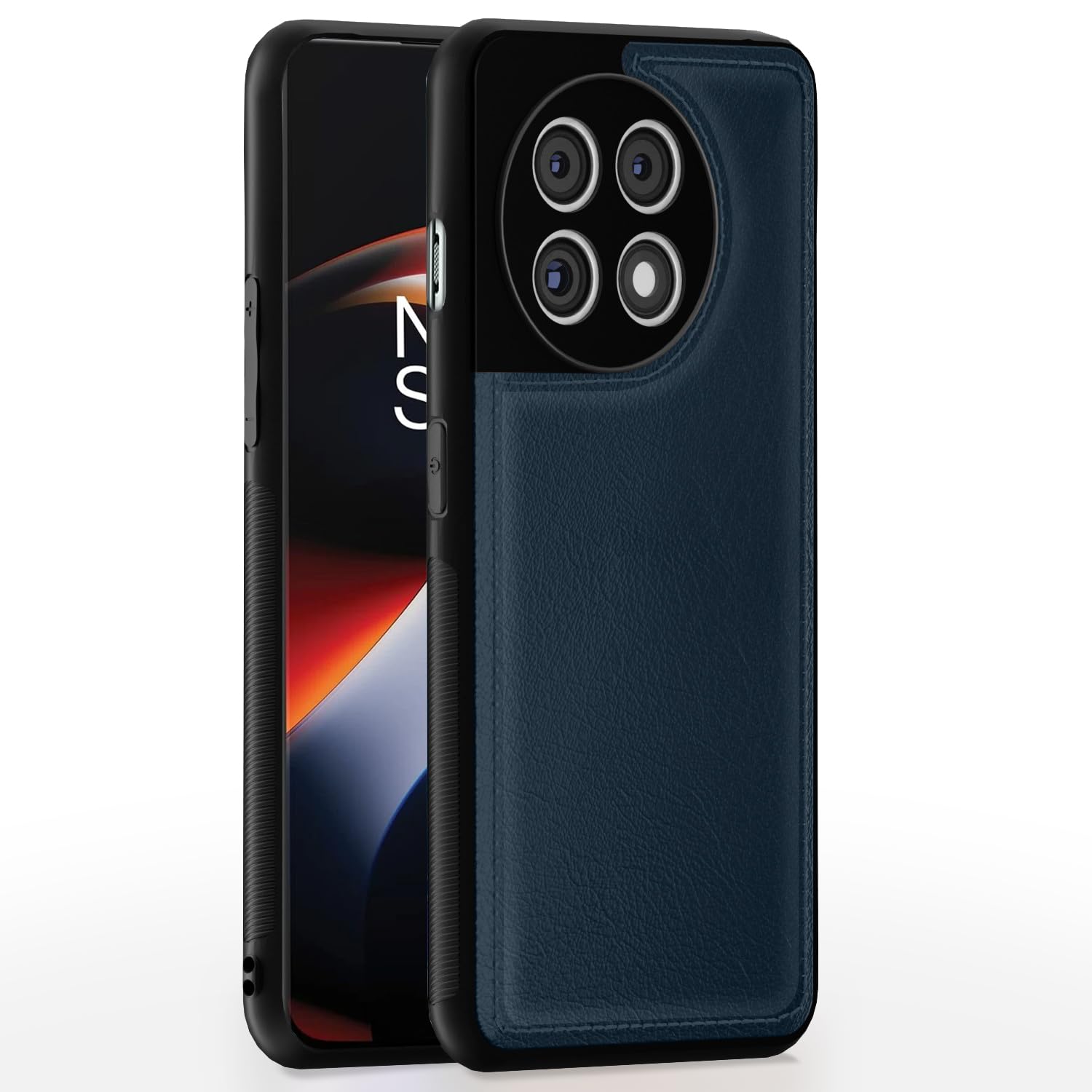 Pikkme OnePlus 11R 5G Back Cover | Flexible Pu Leather | Full Camera Protection | Raised Edges | Super Soft-Touch | Bumper Case for OnePlus 11R 5G (Blue) (B0CFHNCXTH) Amazon Price History, Amazon Price Tracker