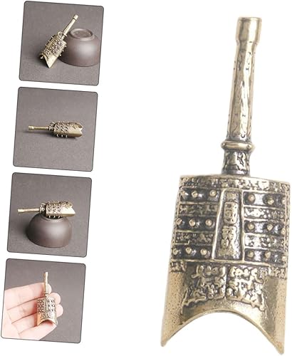 Miniatura 7 de IMIKEYA 3 uds Adornos de escritorio Campana de cabra Campana de metal para mascotas Campana Artesanía Campana Recepción Cena Servicio de mano