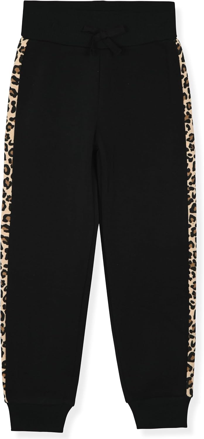 Dreamstar Girls Fleece 4-Piece Set – Cozy Top and Jogger Sweatpants, Soft Mix & Match Loungewear for Kids, Tweens & Teens