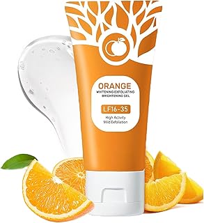 Exfoliante de gel exfoliante naranja, exfolia...