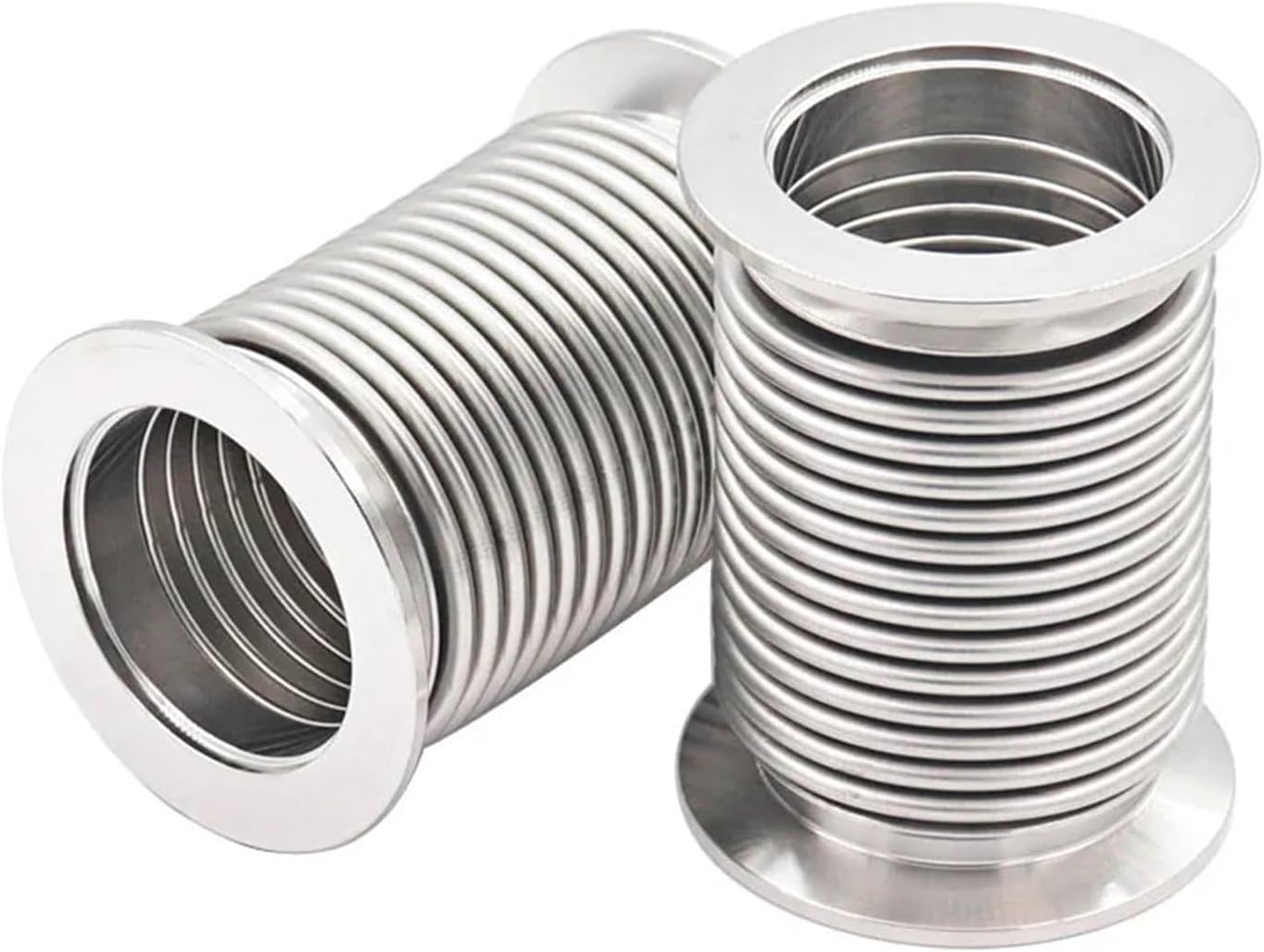 1pc KF16 KF25 KF40 KF50 KF63 KF80 304 Stainless Steel Flexible Vacuum Bellows/Hose 100/200/300/500/1000mm(KF16-100mm)