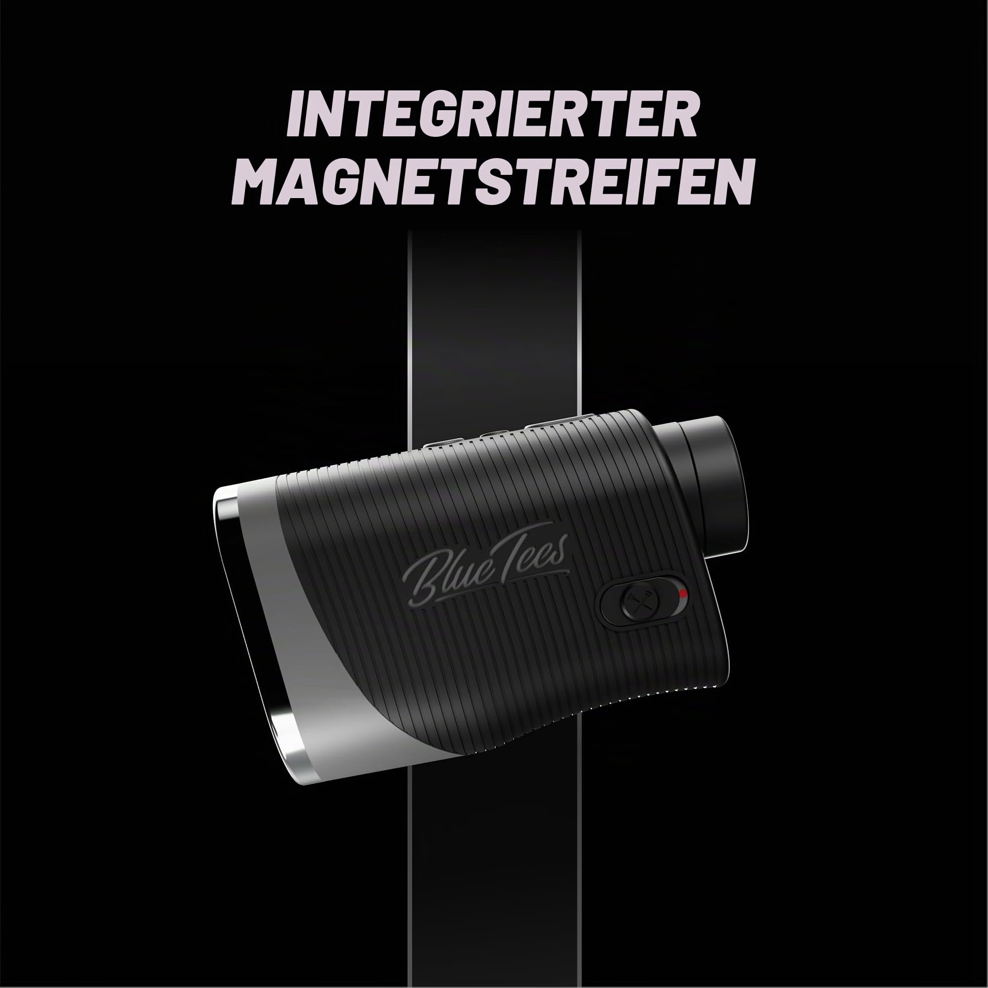 Blue Tees Golf Series 3 Max+ Golf Entfernungsmesser mit Neigungsschalter, 1000 Yards Entfernungsmesser, 7-fache Vergrößerung, Laser-Entfernungsmesser, Neigungsmessung, Magnetleiste,
