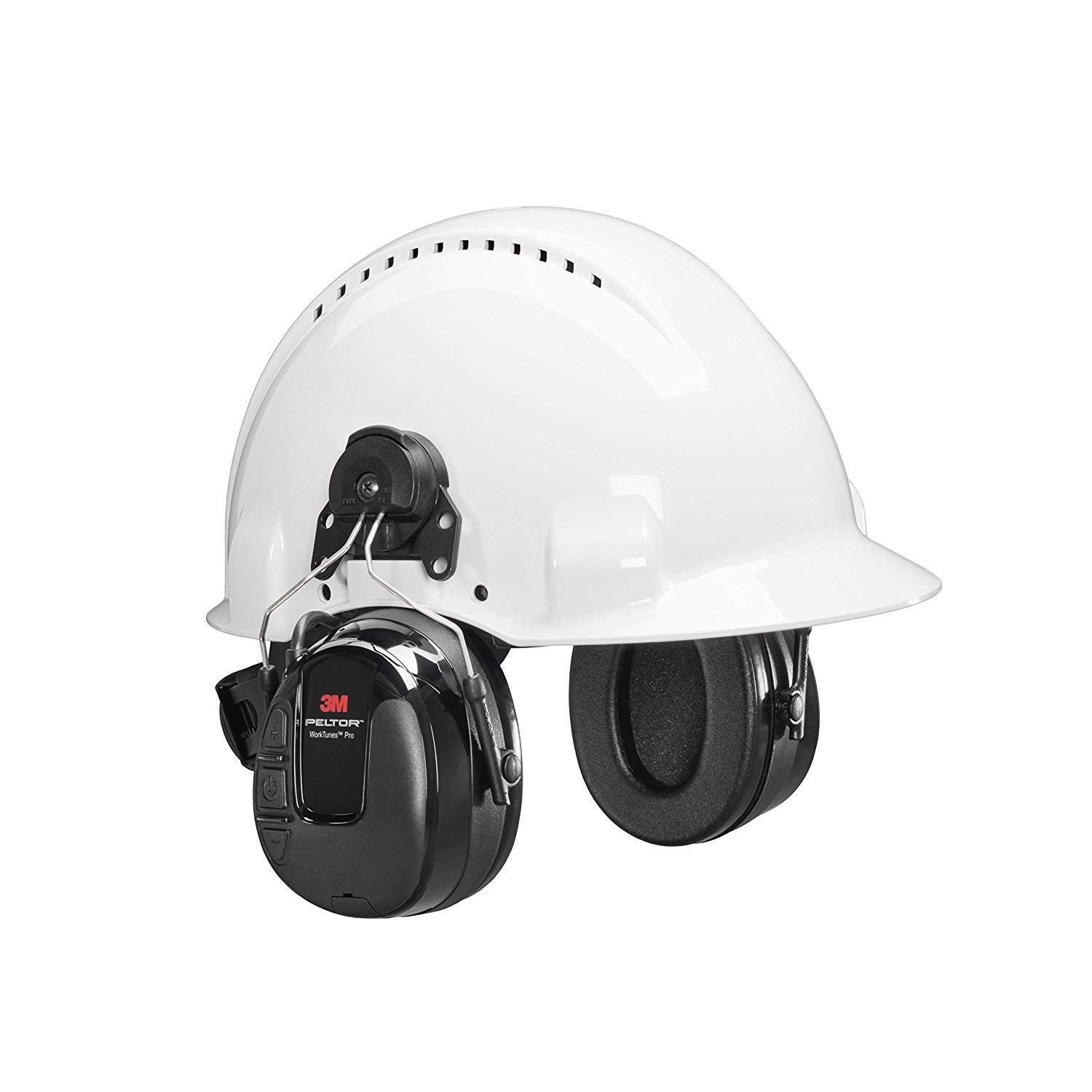 3M PELTOR WorkTunes Pro - Auriculares de radio AM/FM, 31 dB, negro