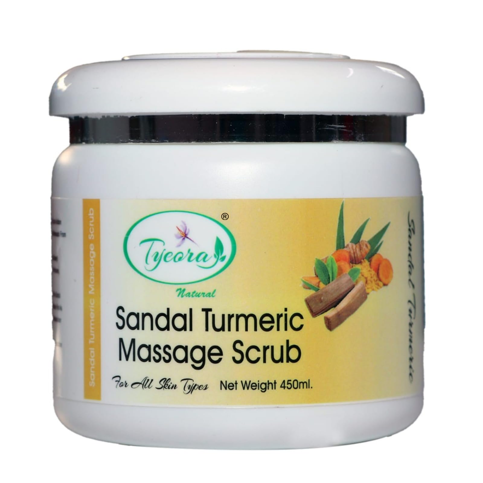 Tyeora Sandal Massage Scrub - Revitalize and Rejuvenate Your Skin 450ml-picture-26