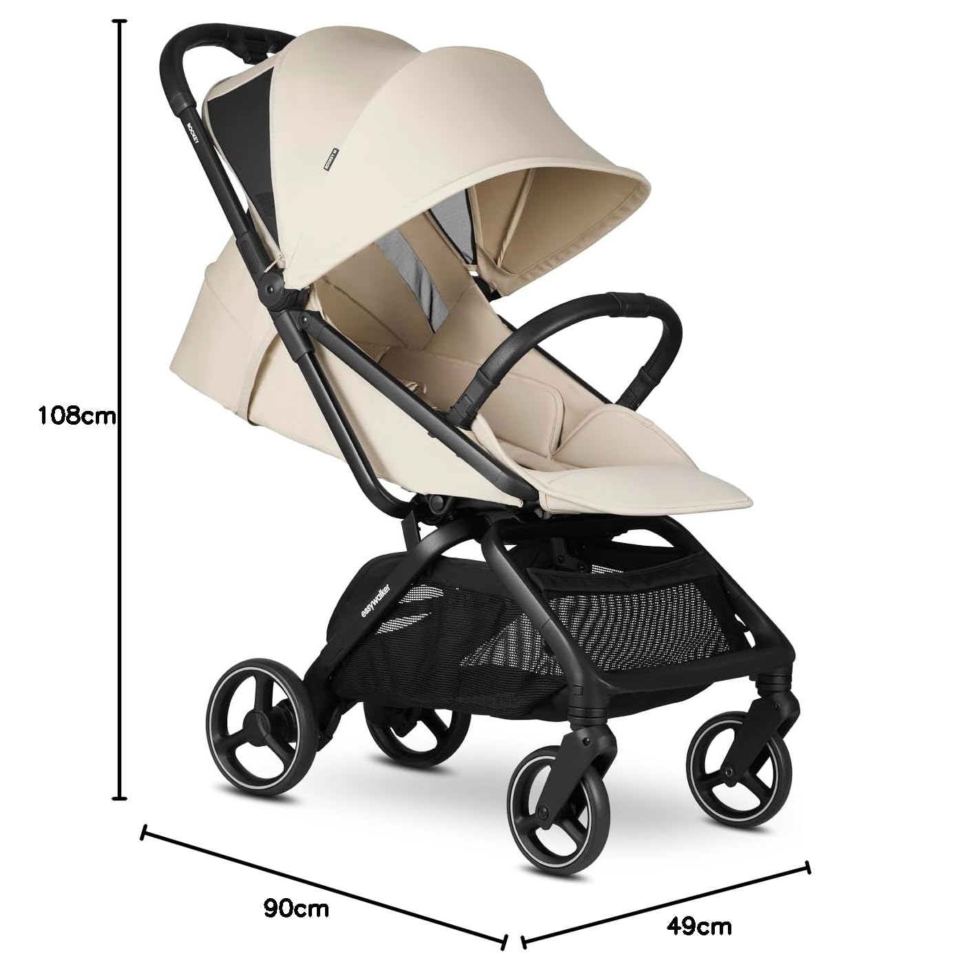 Easywalker Rockey M - Bright Taupe