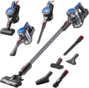 Koblenz Venus Lightweight Cordless Vacuum Cleaner with Detachable Battery