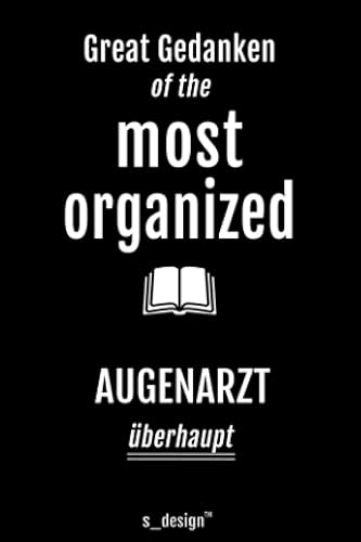 Notizbuch für Augenärzte / Augenarzt / Augenärztin: Originelle Geschenk-Idee [120 Seiten liniertes DIN A6 blanko Papier]