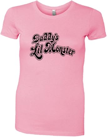 Womens Daddys Little Lil Monster Suicide HQ Tee Shirt