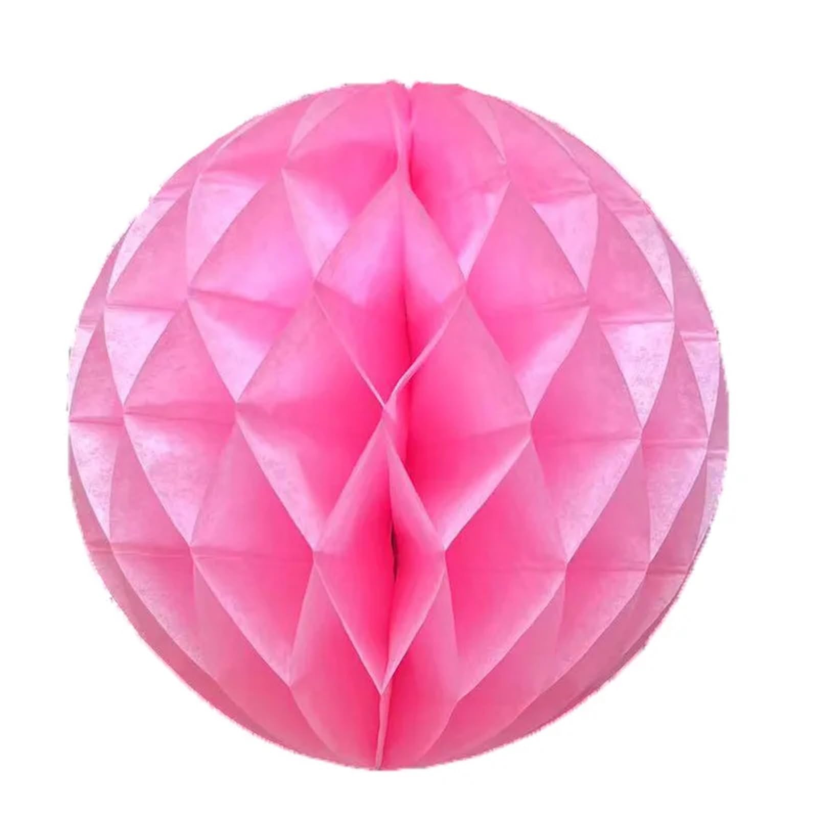 10Pcs Honeycomb Ball Wedding Room Column Background Decoration House for Birthday Wedding(Pink,30CM)
