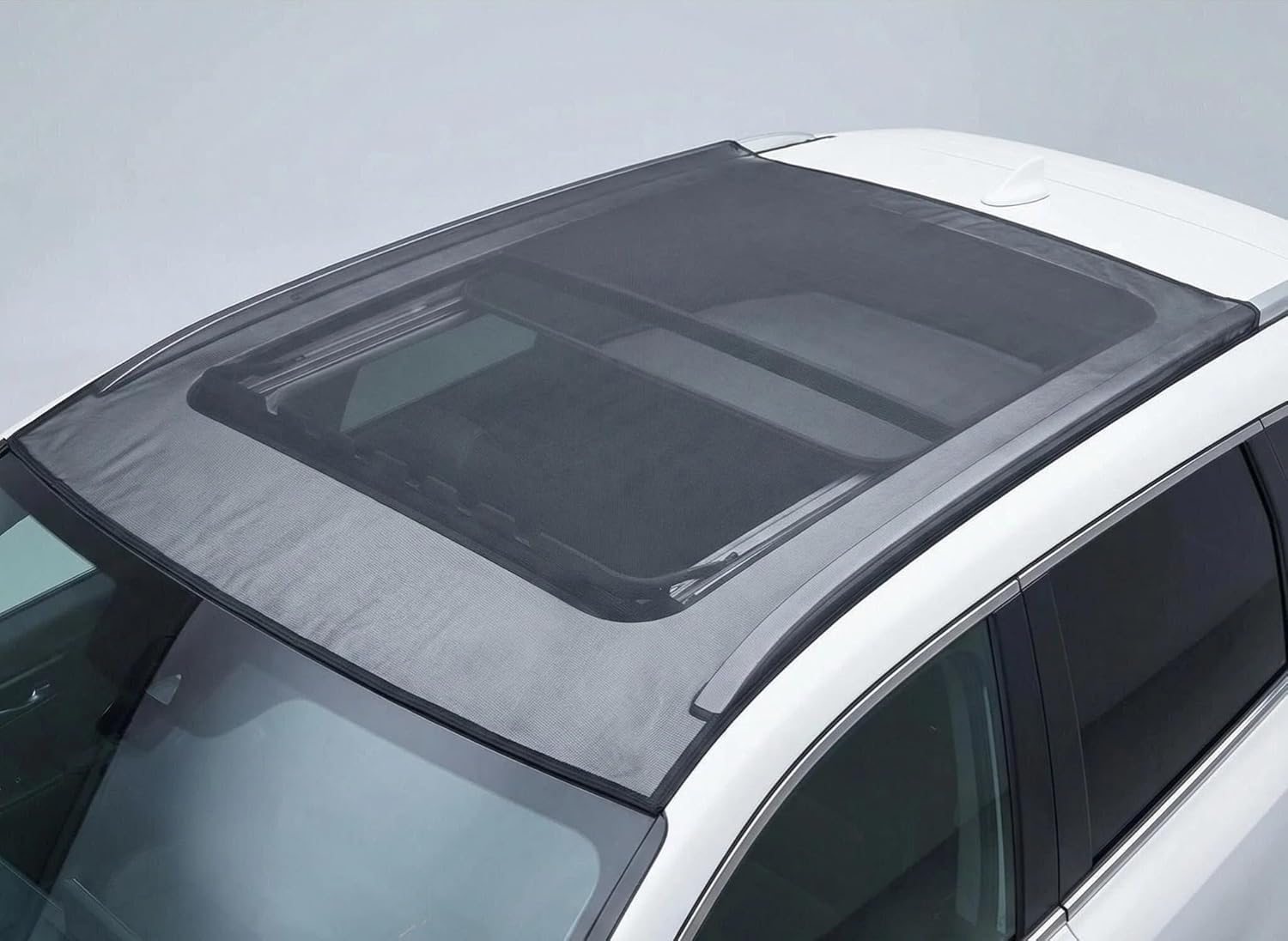 ONEMAJI Car Sunroof Bug Screen For BMW 5er F11 Touring 2011-2016, Magnetic Midge Net & Panoramic Roof Sunshade Cover, Breathable Mesh Car Camping Accessories,95 * 65