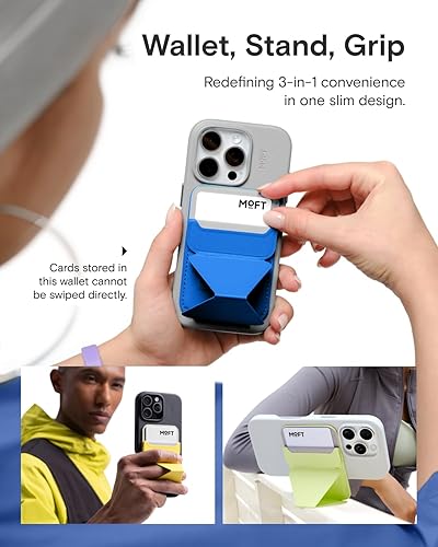 Miniatura 3 de MOFT Soporte magnético para cartera compatible con iPhone 171615141312, ajuste de ángulo y soporte de teléfono compatible con MOVAS Magsafe, amanecer