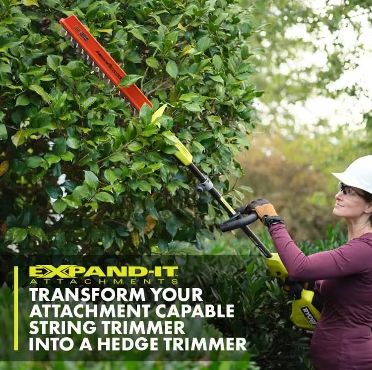 RYOBI Expand-It 18 in. Universal Hedge Trimmer Attachment : Amazon